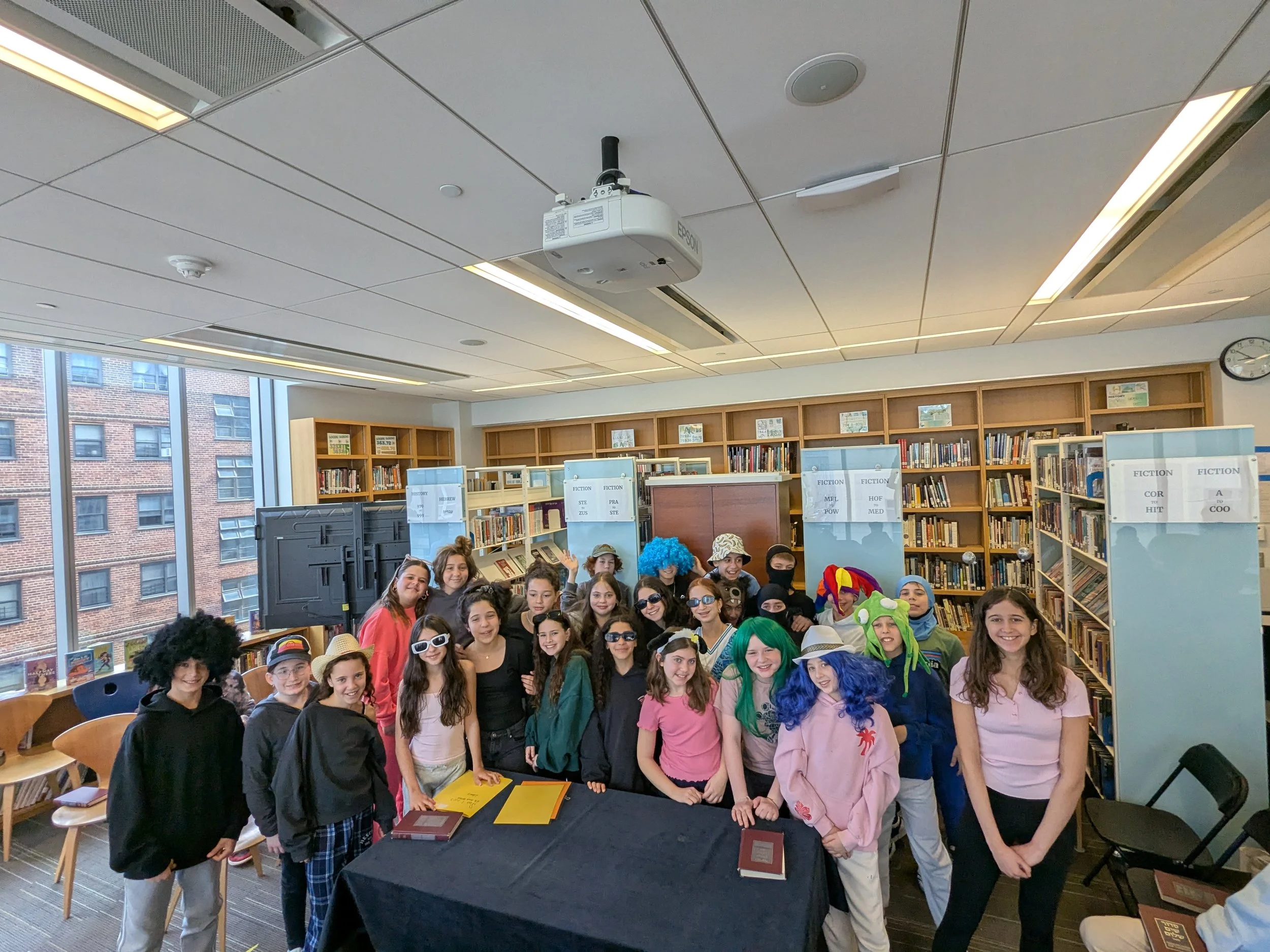 Grade 6 Welcomes Adar With a Festive Tefillah