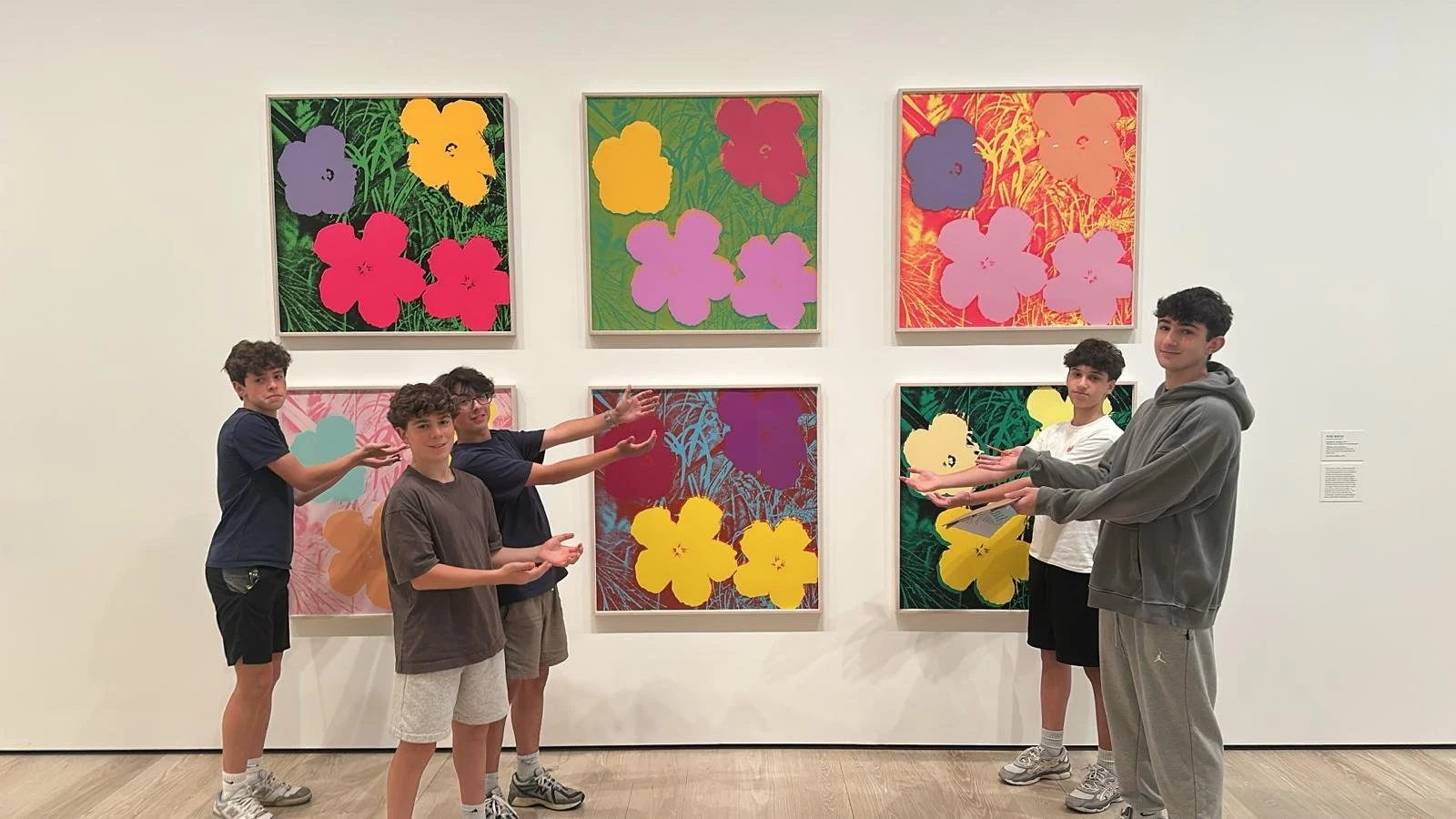 Grade 8 Visits MOMA