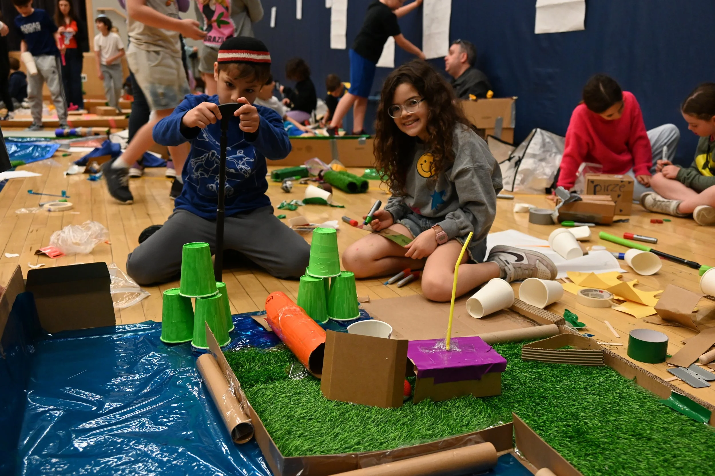 Grade 3 Constructs Mini Golf Course