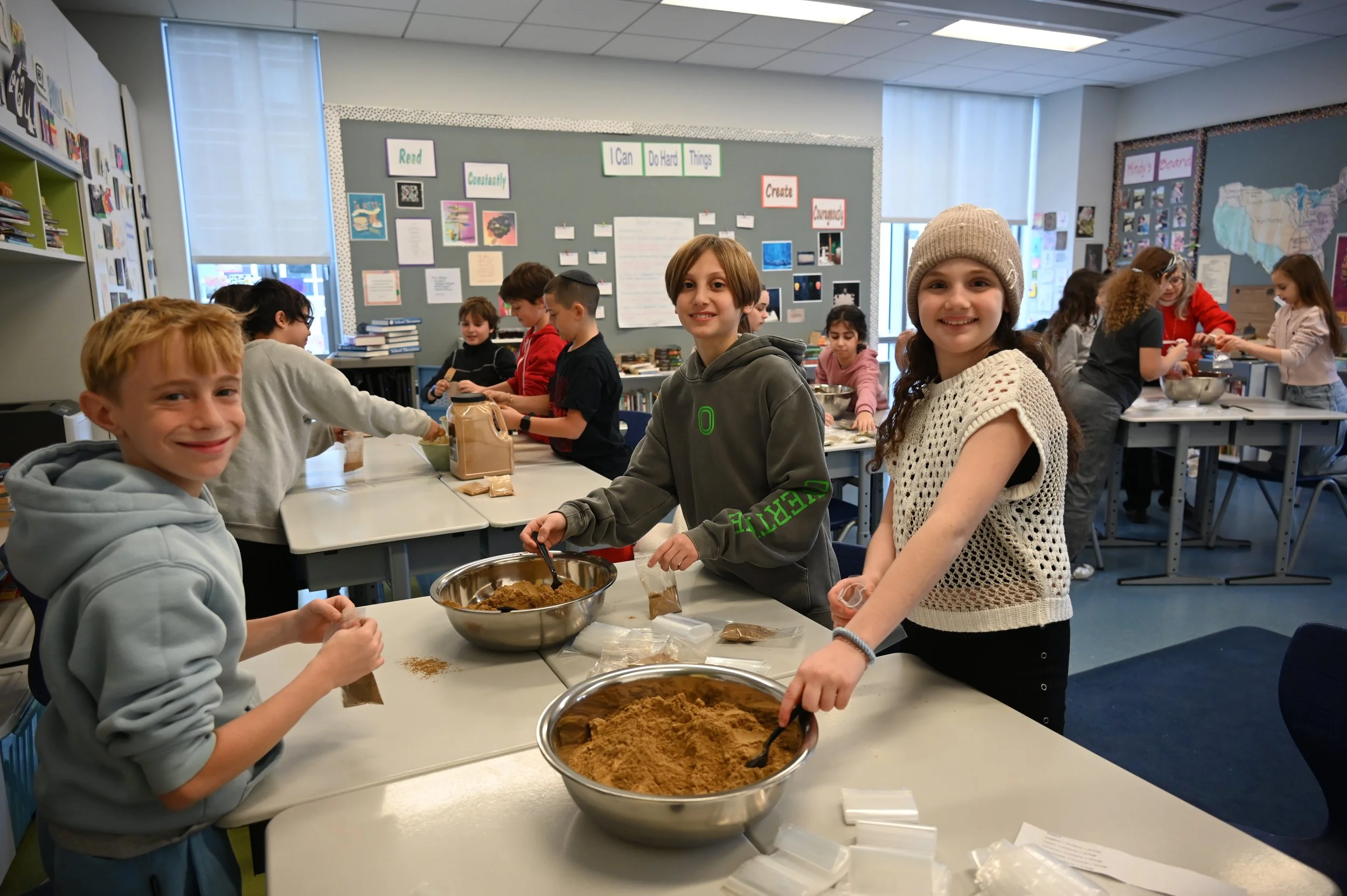 Grade 5 Spices Up Support for West Side Campaign Against Hunger