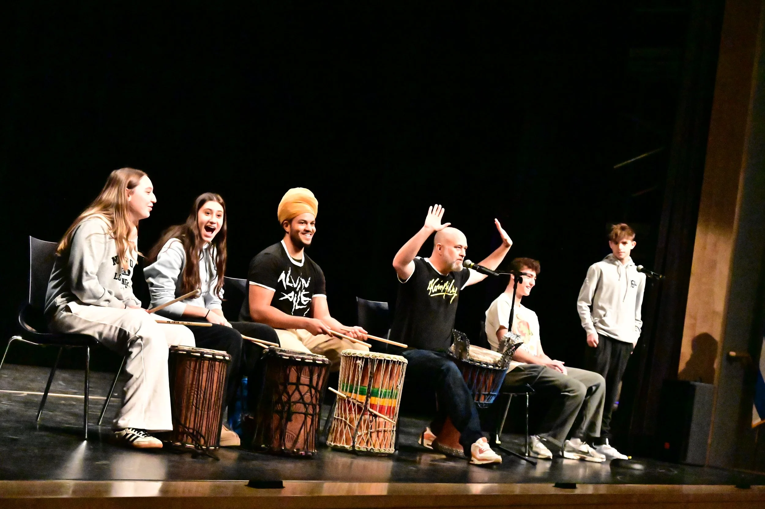 Alvin Ailey Teaching Artists Visit Heschel High School