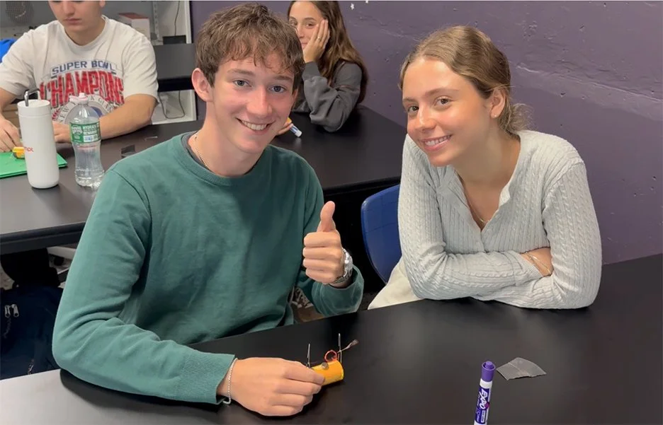 Seniors Put Electromagnetism in Motion