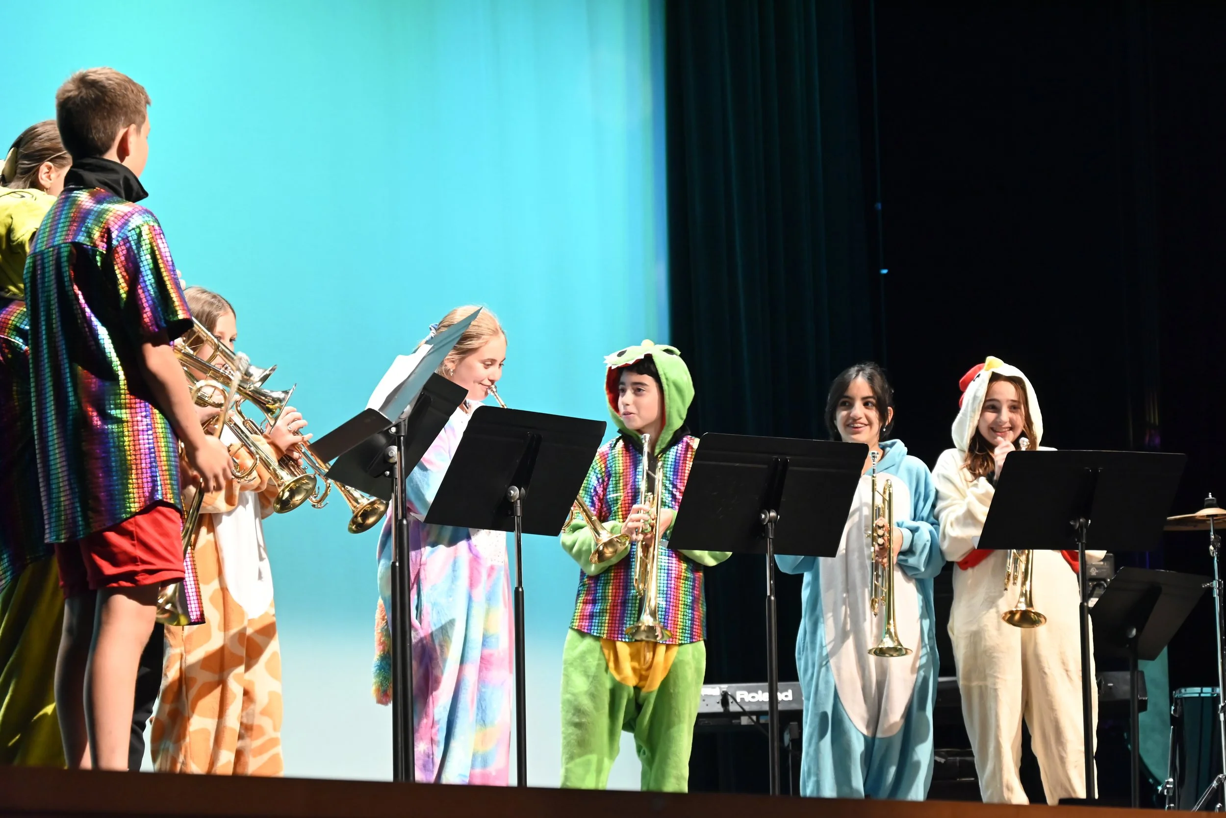 Middle Schoolers Perform at Musical Concert 