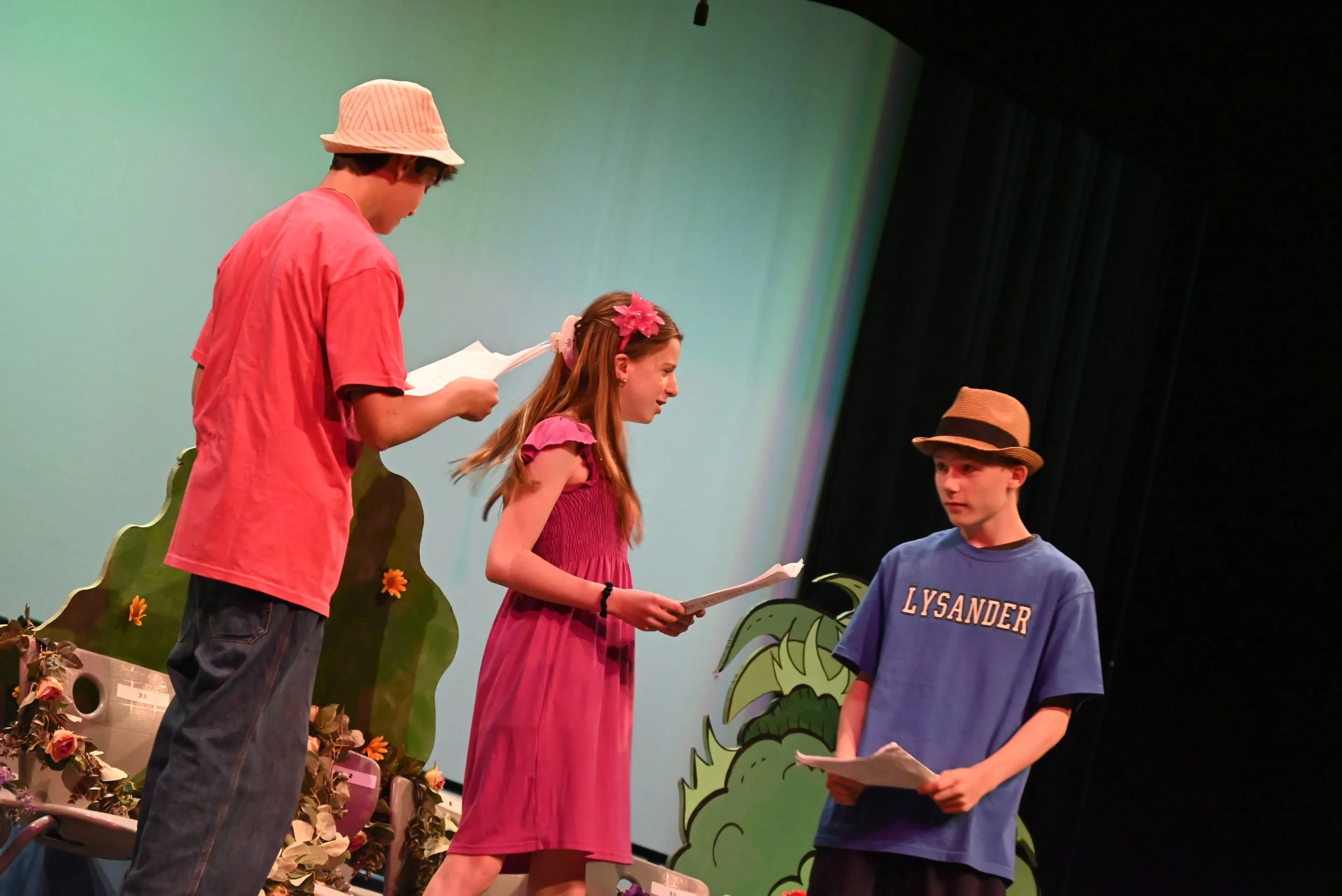 Grade 7 Performs “A Midsummer Nights Dream”