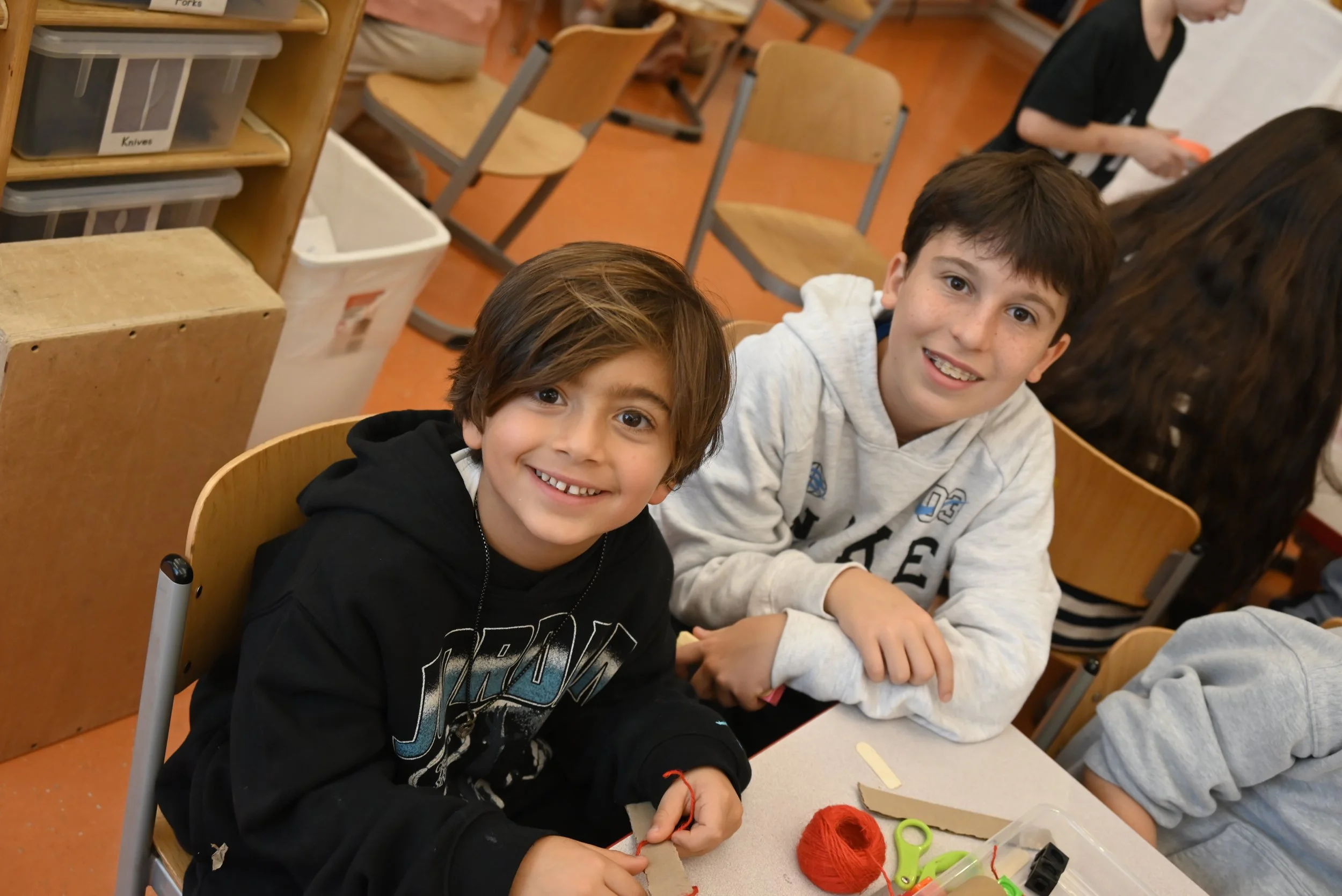 K-7 Buddies Celebrate Sukkot 