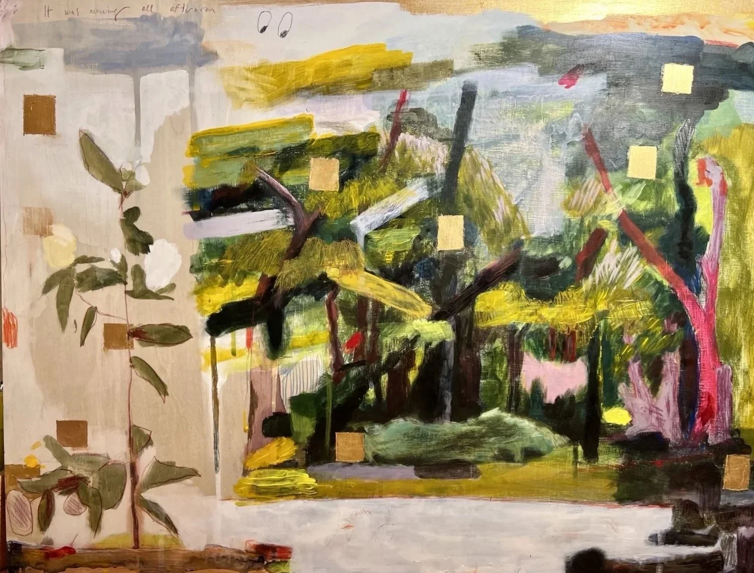 Another Planet for Robin (after Richard Powers)


(Acrylic and pencil on wood panel,
16" x 20", 2025)