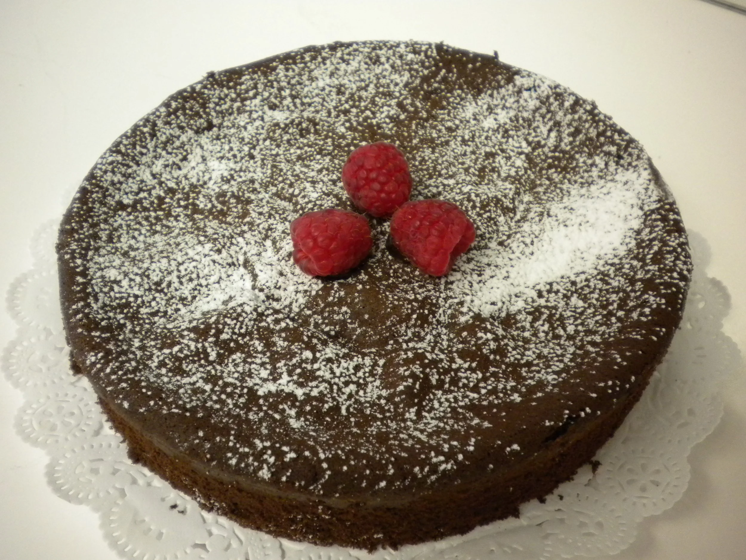 Plain Flourless Chocolate Cake.JPG