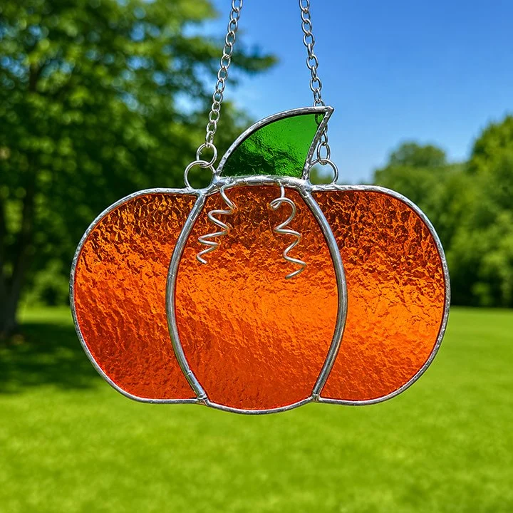 SATURDAY Fall Stained Glass Suncatcher Workshop with Nancy Jackson