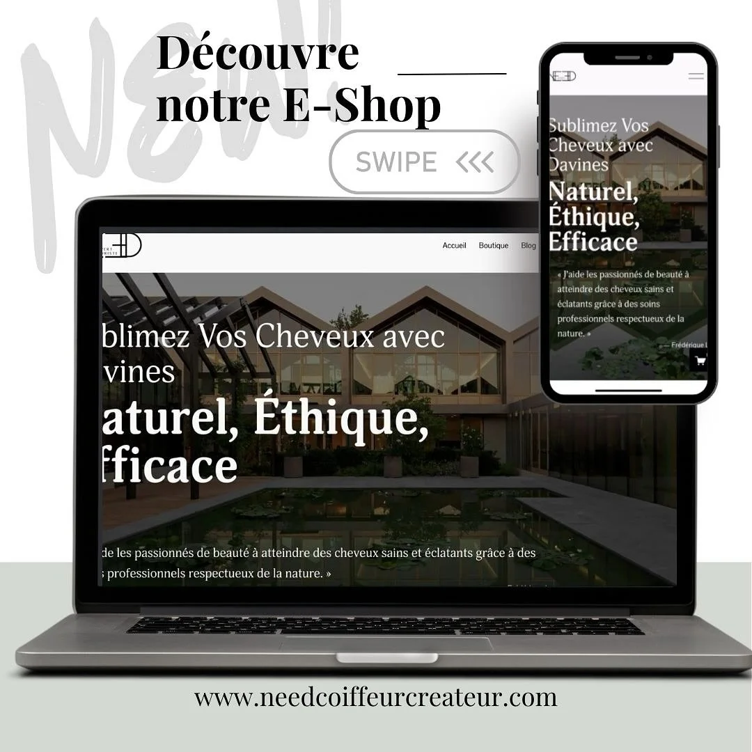 🎉Notre boutique en ligne est l&agrave; 🎉
D&eacute;couvrez une exp&eacute;rience shopping simple, rapide et remplie de soins capillaires d&rsquo;exception ✨On vous a concoct&eacute; des promos irr&eacute;sistibles sur vos routines pr&eacute;f&eacute