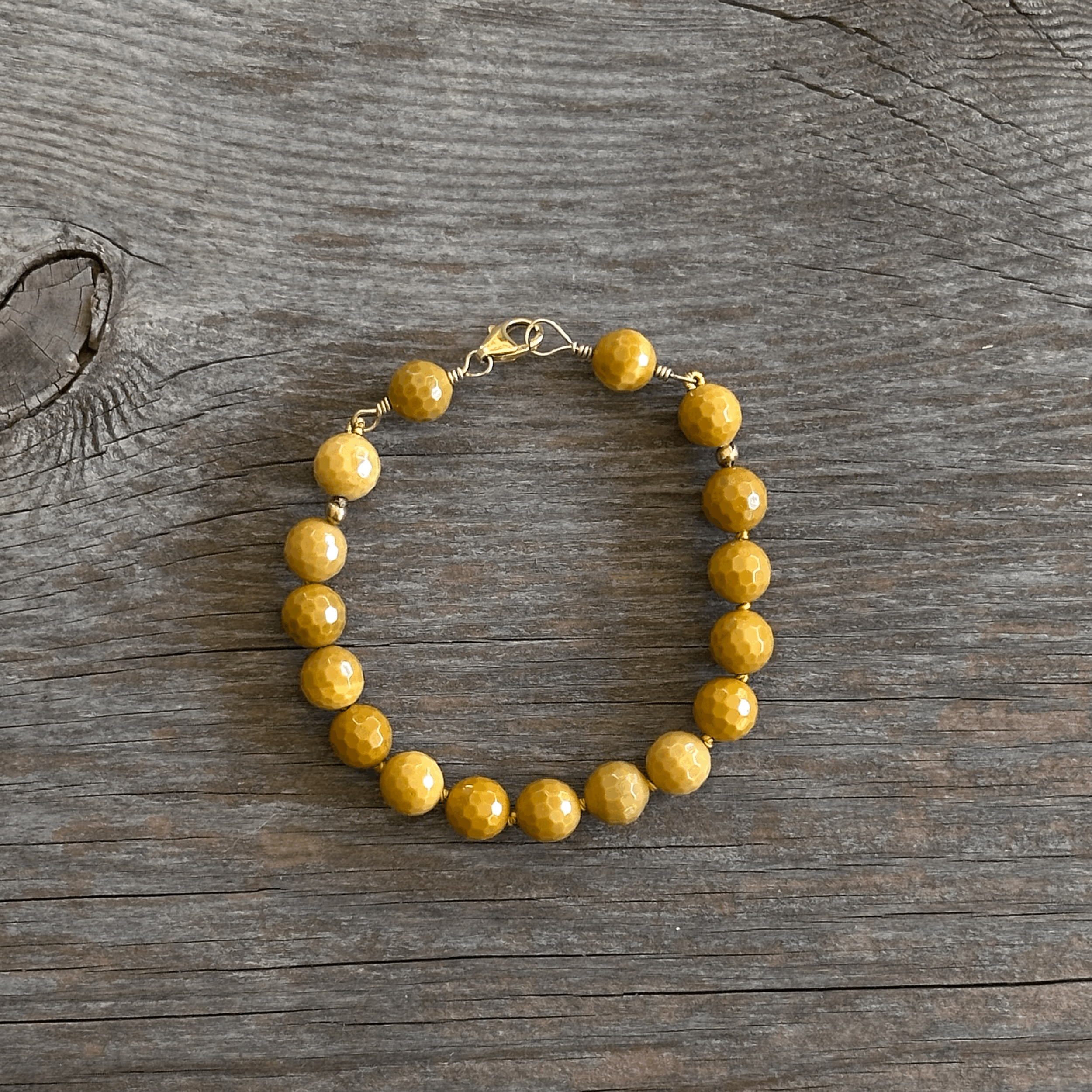 Unique Artisan Mookaite Jasper Bracelet Handcrafted Woman Owned Good Energy High Vibration | Erin Leanne Jewelry