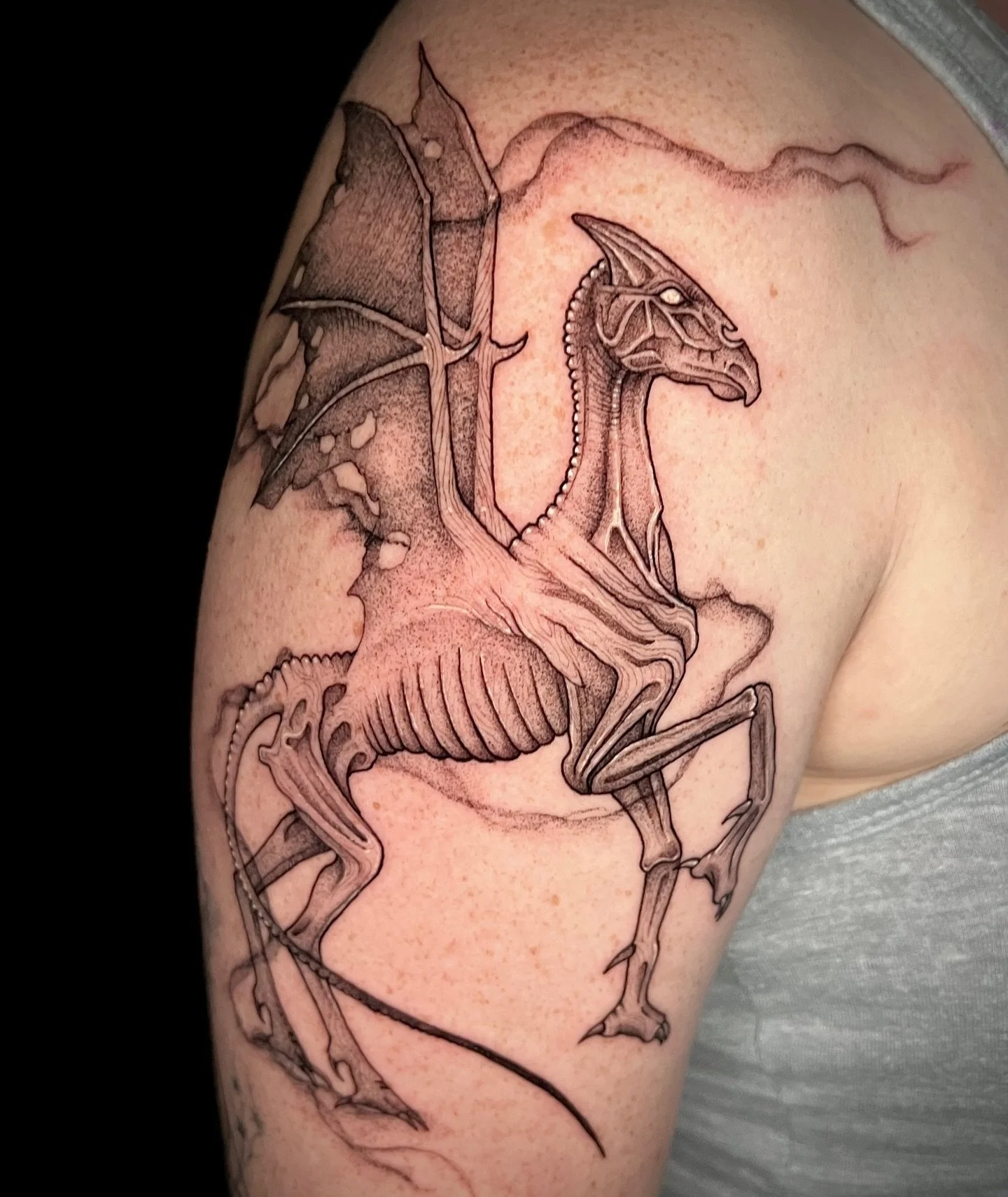 Thestral for Kathryn 🥰 thank you!

***
Looks like I&rsquo;ve neglected my online presence as an artist yet AGAIN. Just trying to keep sane and stay off my phone. 
Help me to stay sane by booking a tattoo session and keeping me busy all day 💜 ok tha