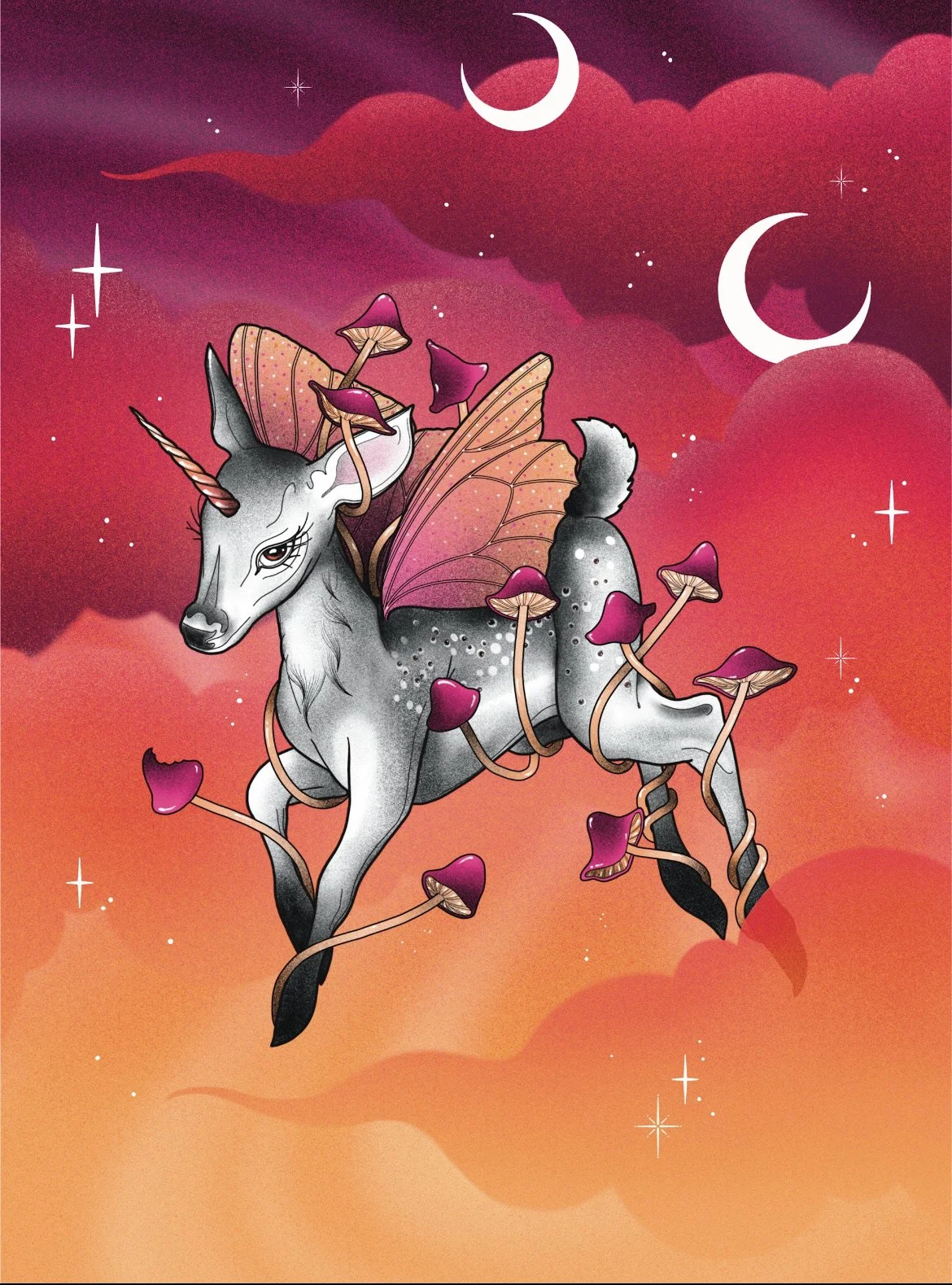 mystic, digital illustration