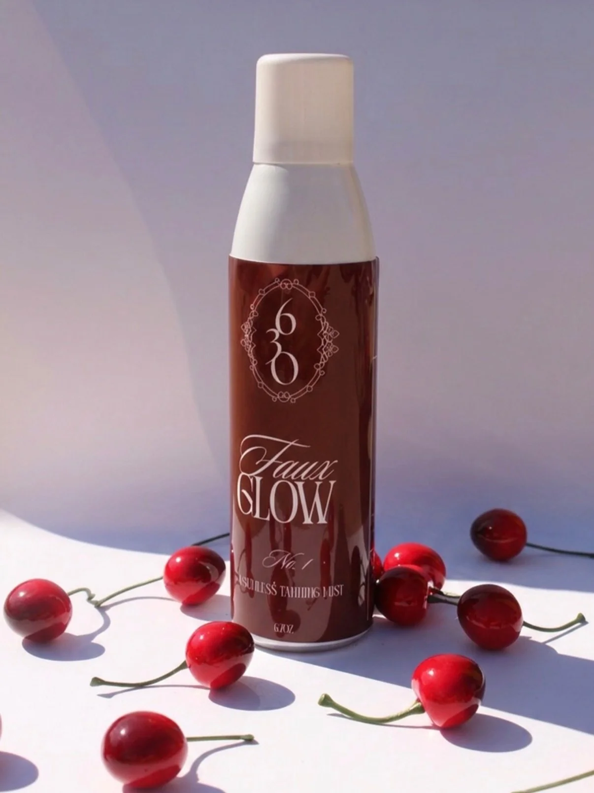 Introducing Faux Glow no. 1

Your favorite spray tan, now at home. Use as a spray tan extender, or use as an at home self tanner 🍒 

☁️ Micro-mist aerosol spray for easy application with or
without a tanning mitt
🤎 Buildable color to customize your