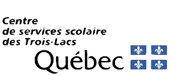 Logo Centre de services scolaire des Trois-Lacs Québec
