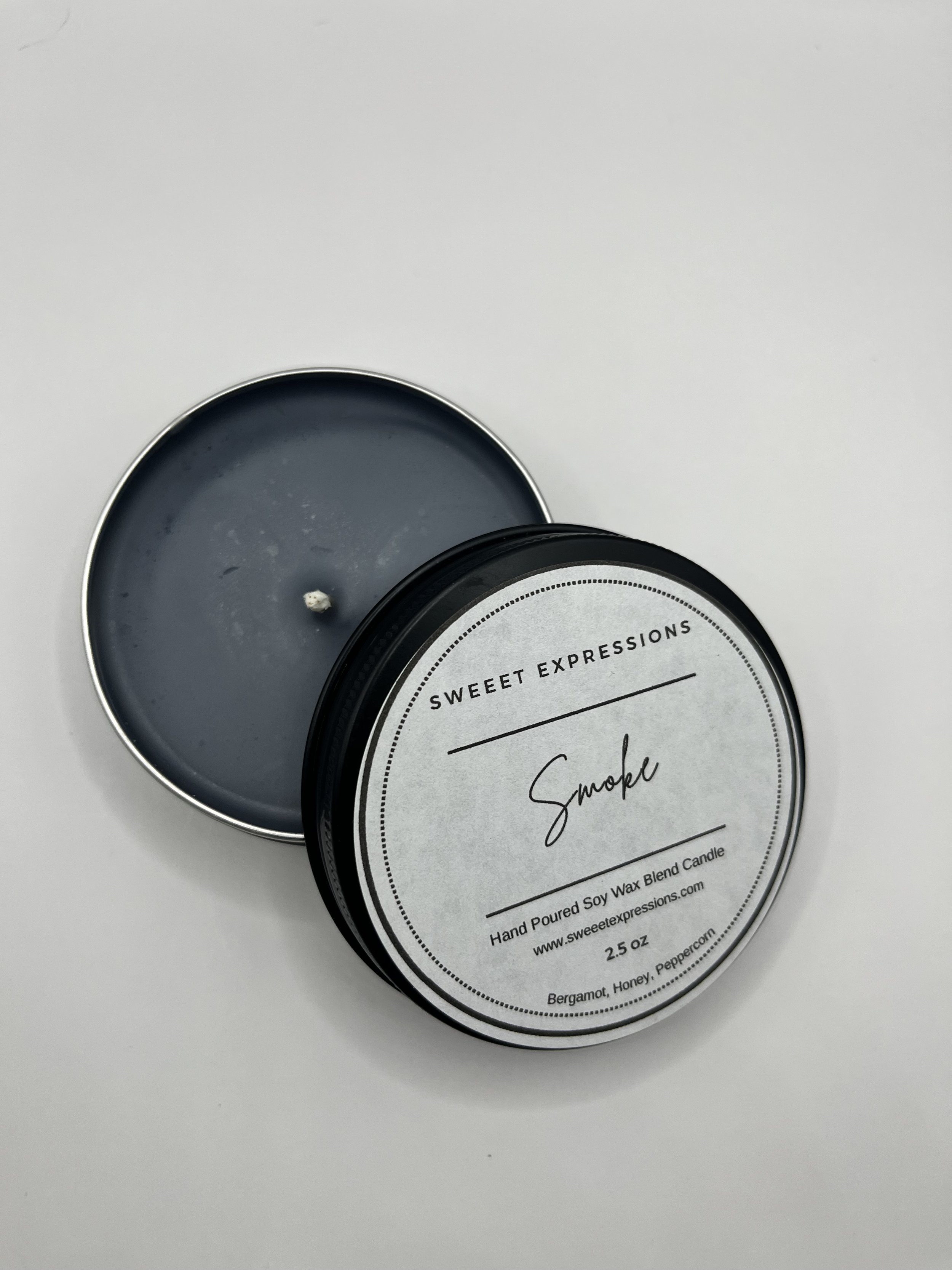 Smoke Scented Candle and Wax Melt