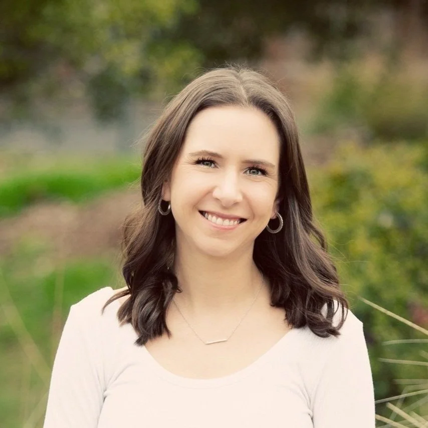Brittany Sallaberry, LCSW, smiling headshot, therapist specializing in perinatal mental health and healthcare workers