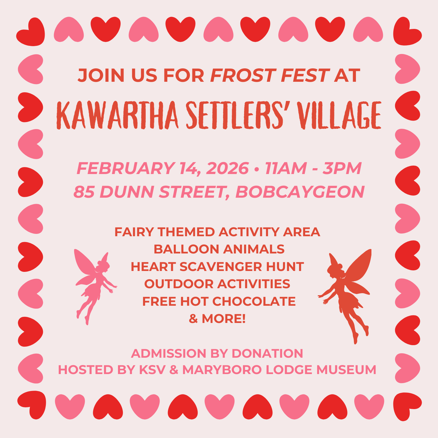 Frost Fest at Kawartha Settlers' VIllage