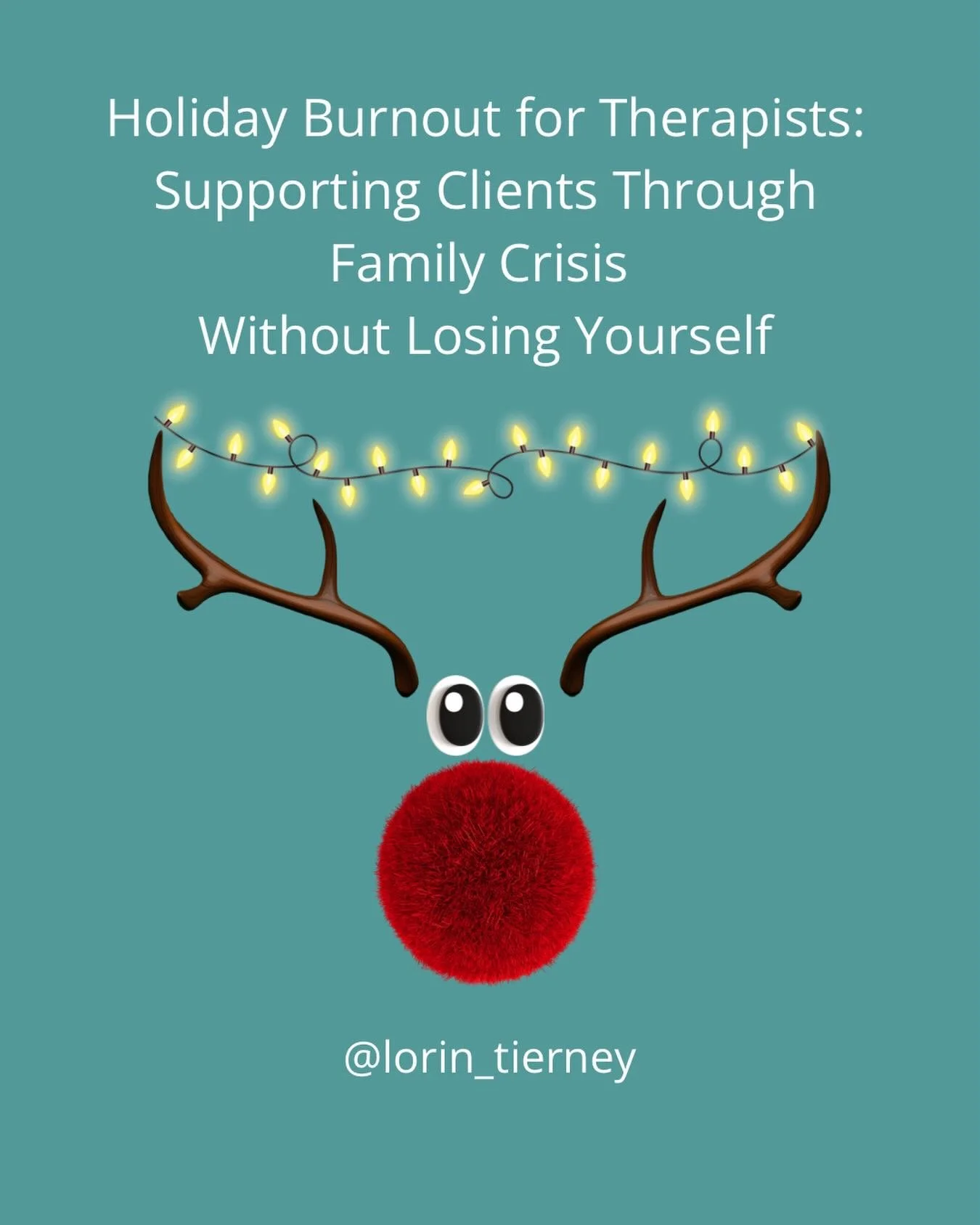 If you&rsquo;re a clinician right now, you&rsquo;re likely holding a lot.

Clients navigating estrangement, narcissistic family dynamics, grief, financial stress, or pressure to &ldquo;keep the peace,&rdquo; all while you&rsquo;re managing your own (