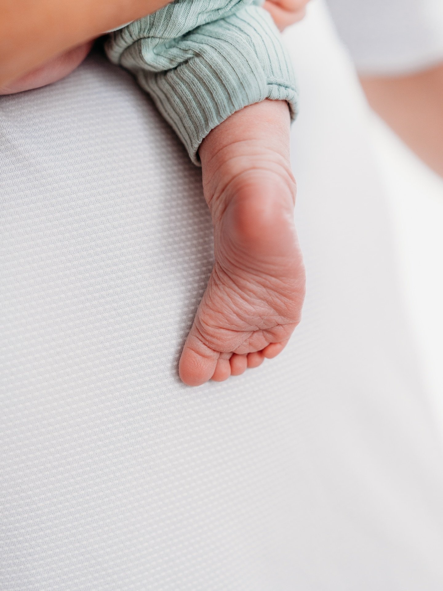 Newborn sessions are all about slowing down and soaking it in