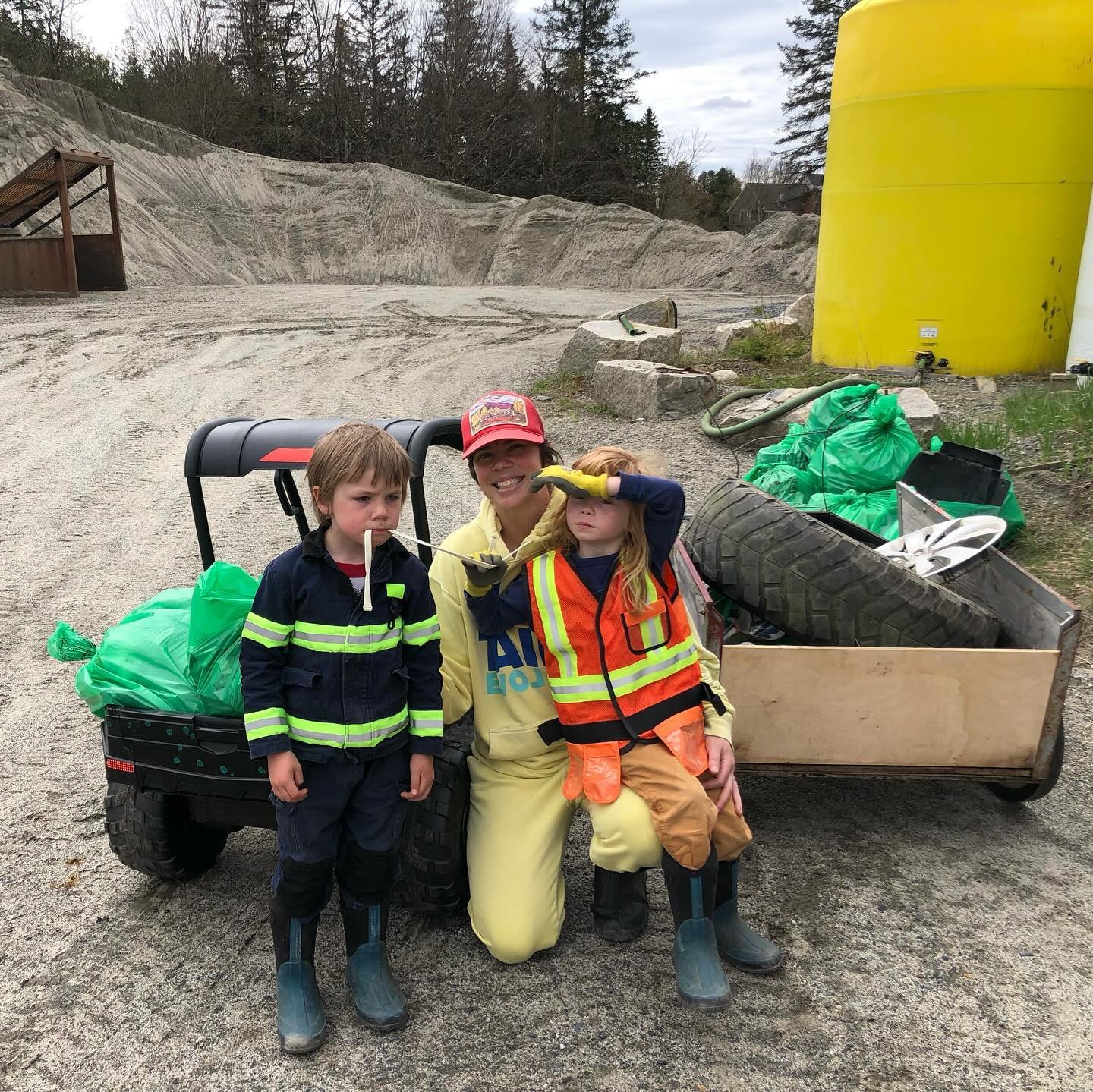 Got out with the kids on Green Up Day. Love this Vermont tradition when we all come together to help keep our Green Mountain State looking beautiful.

#vtpoli #greenupday #greenmtnstate