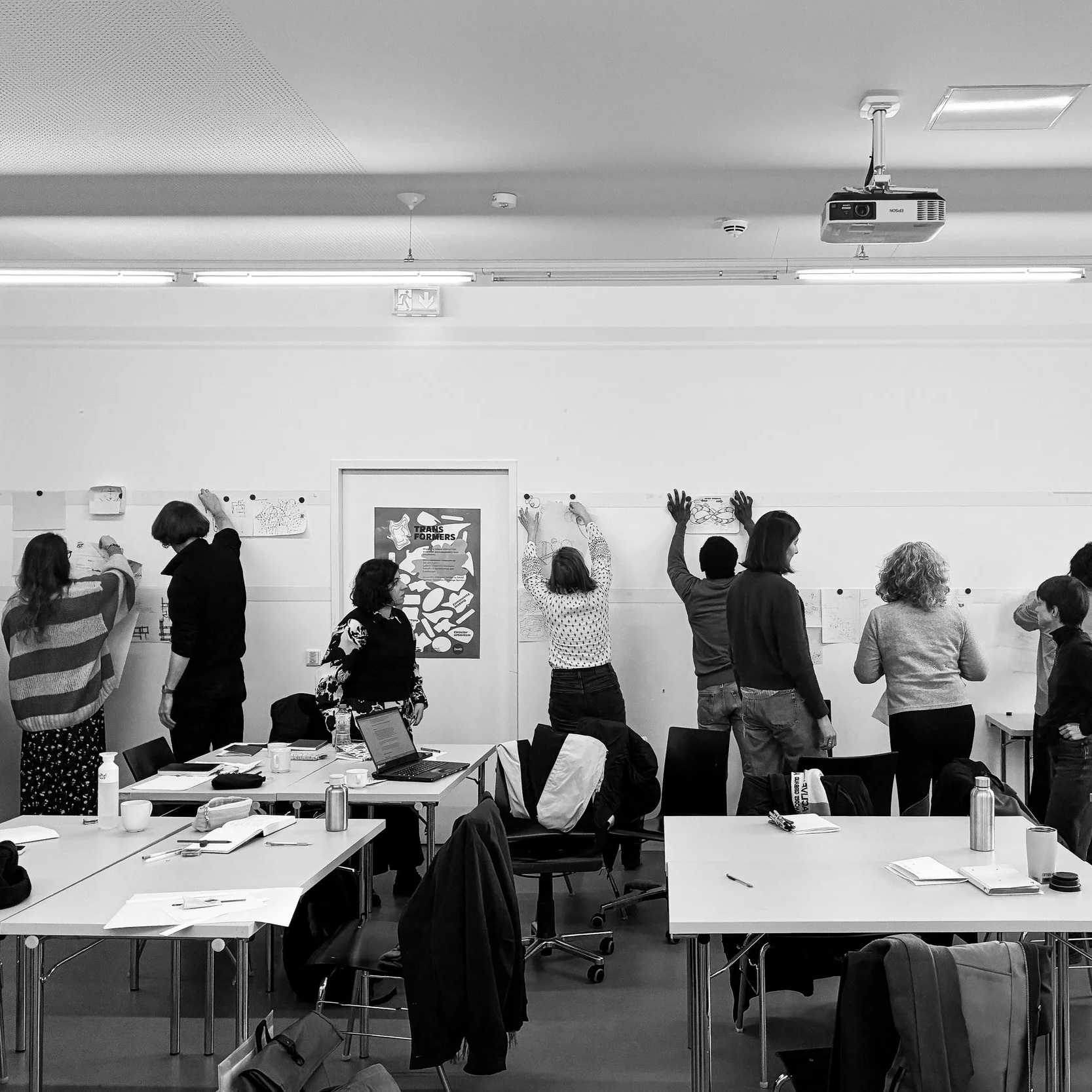 PhD workshop / Trajectory • Punctum, Enrico Miglietta and Liselotte Vroman, with Thierry Lagrange and Jo Van Den Berghe @ CA²RE Hannover. 26.03.2026