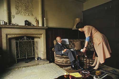 No. 18 Keith Simpson, at home in London (Telegraph Sunday Magazine), 1978
