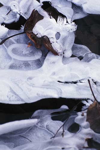 No. 78 Ice formation, New Hampshire, 1986