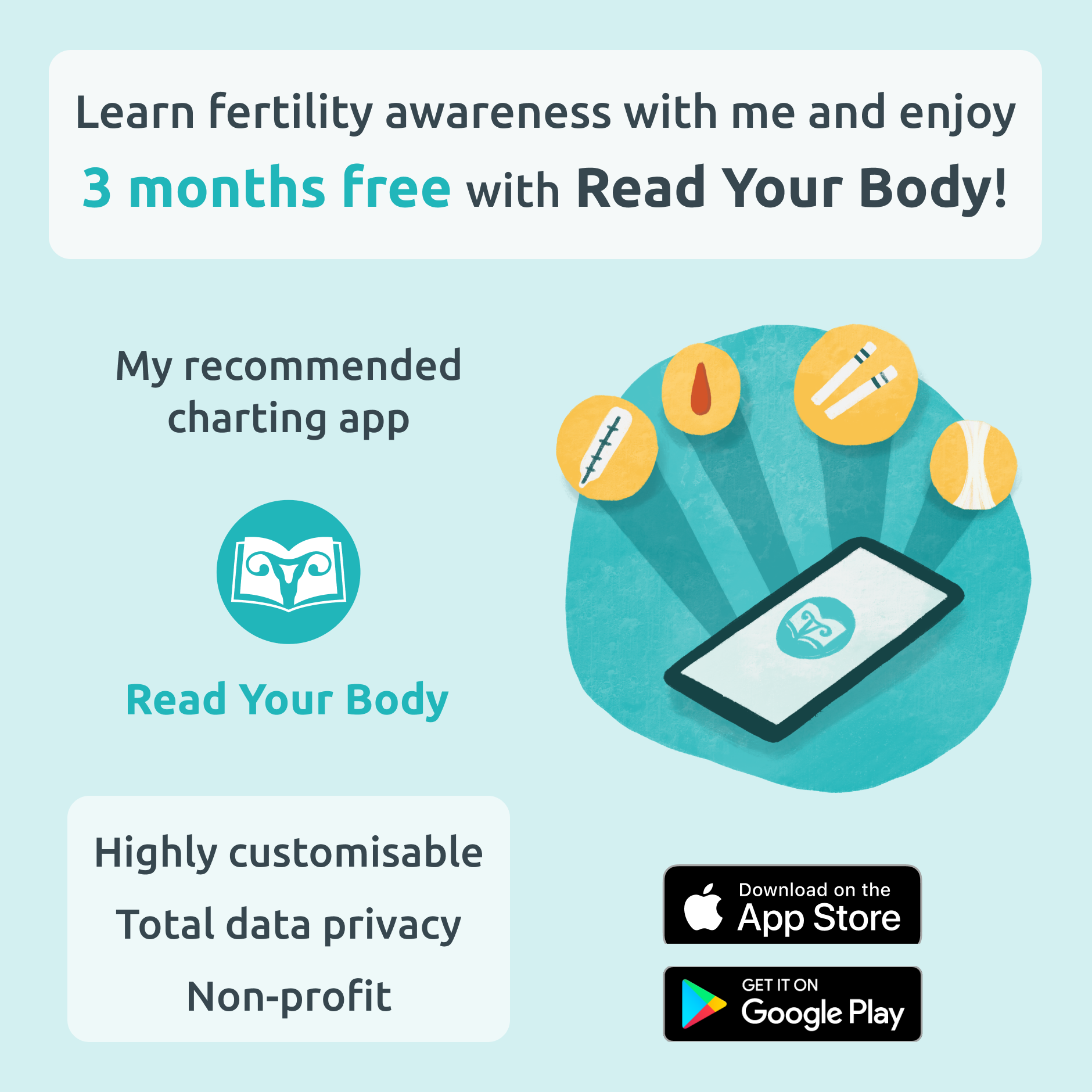 Read Your Body app graphic