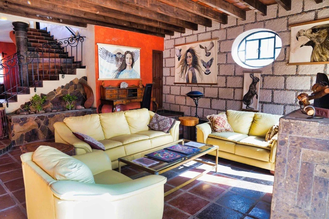Creating space for beauty and story to unfold.

Once my creative home in San Miguel de Allende, this space held art, healing, and countless moments of inspiration.

Every corner was designed with intention &mdash; a living canvas for presence, color,