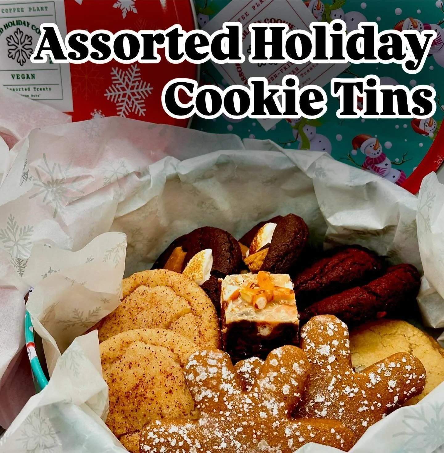 Our annual Holiday Cookie Tin Pre-Orders are OPEN!

This year, we&rsquo;re elevating our offerings with a truly special selection of scrumptious bites that makes for a perfect gift, snack platter for your holiday parties, or a treat for yourself &amp
