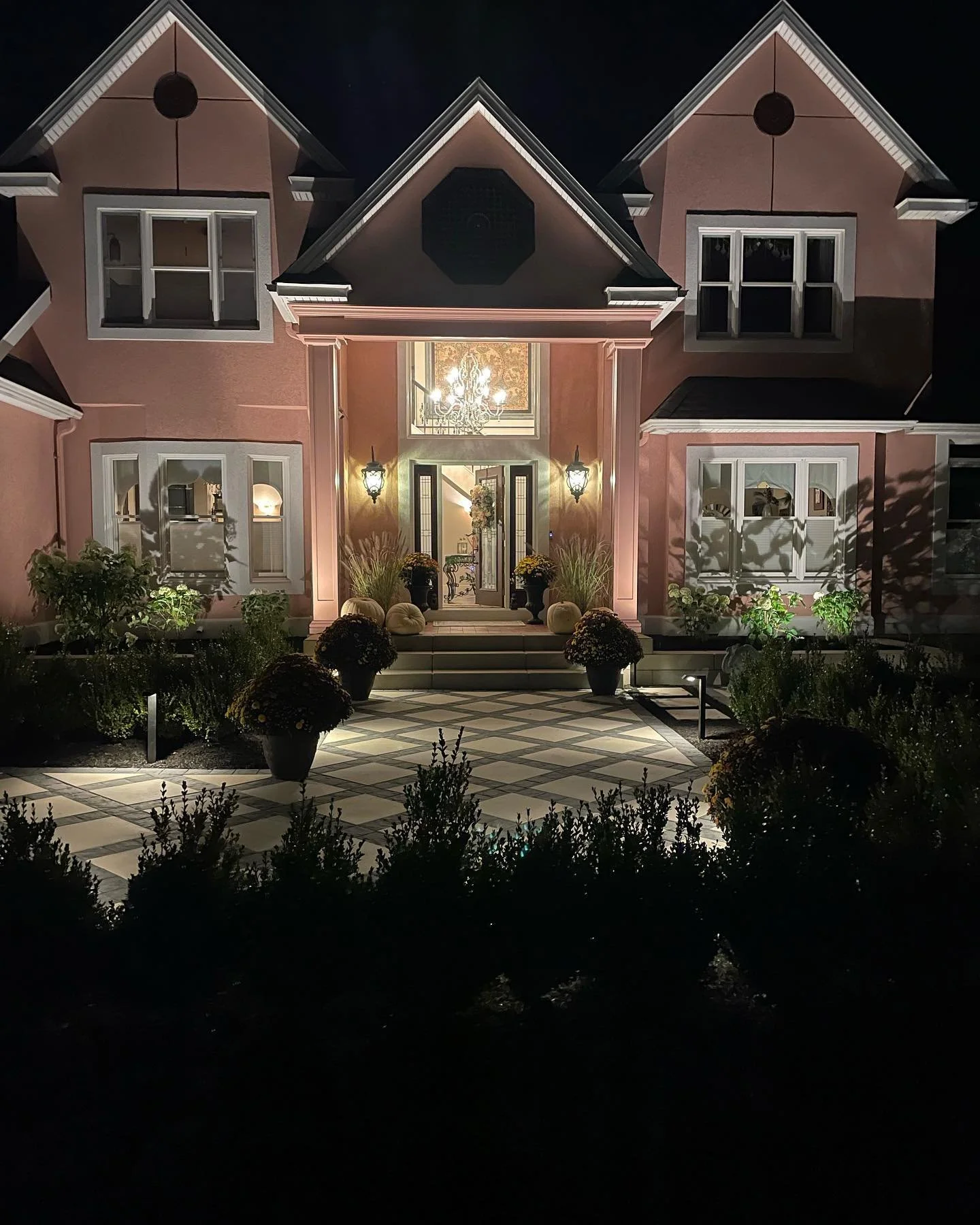 These photos were taken during a evening visit of our latest project.