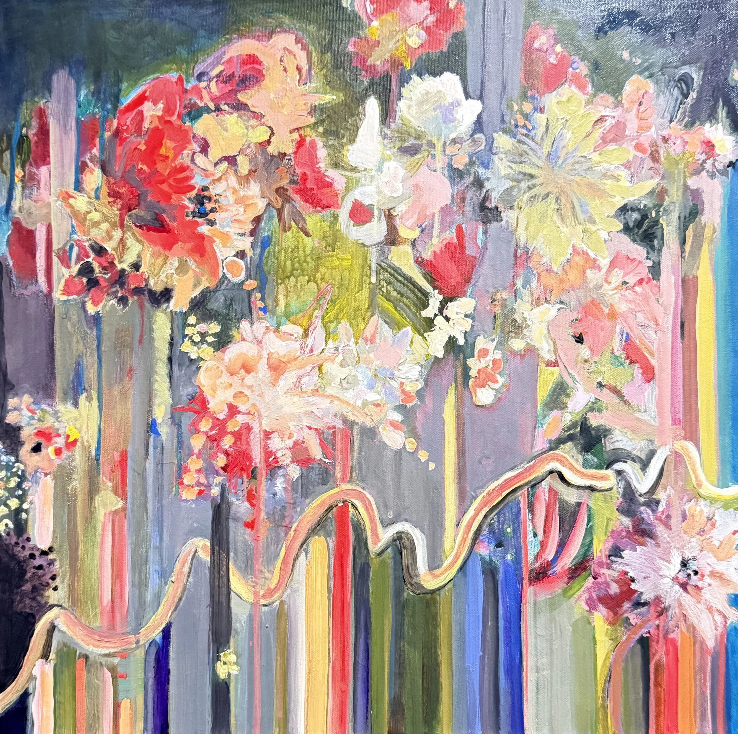 Floral Finalist #2 - 20" x 20" $1800.