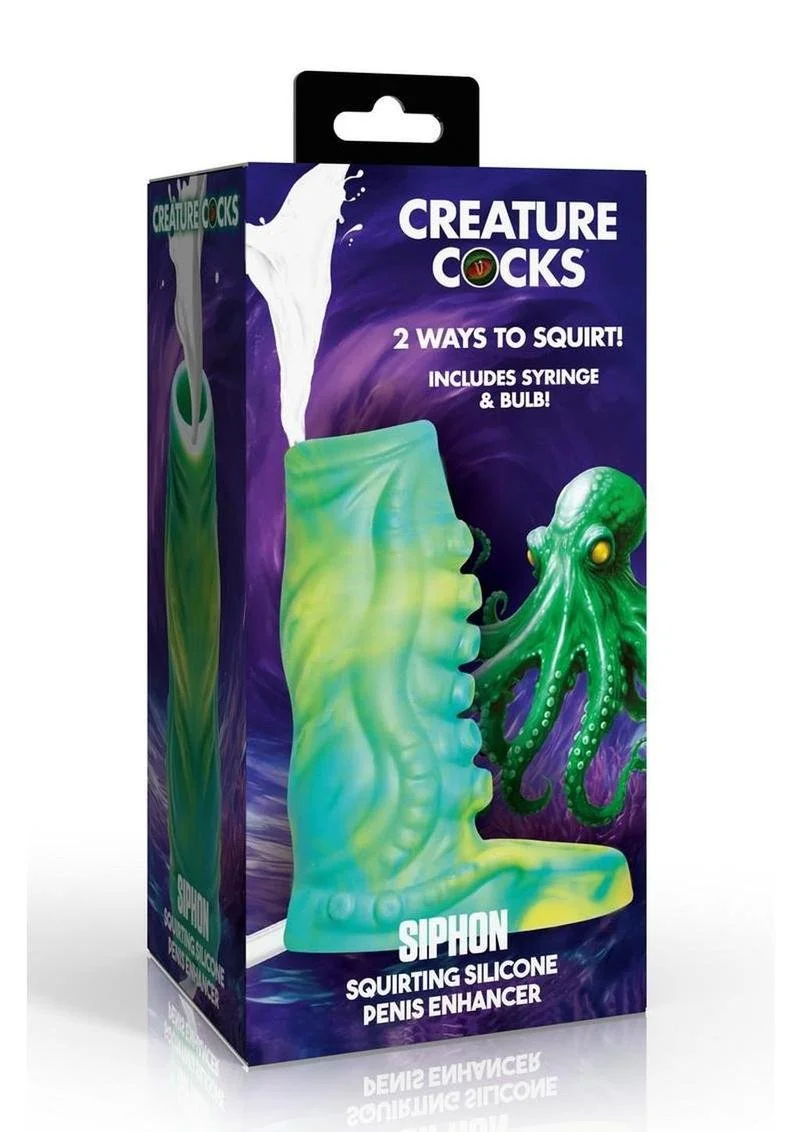 Siphon Squirting Penis Enhancer

Premium Silicone: Enjoy body-safe, premium quality, stretchy silicone that moves with you for ultimate comfort and confidence.

Elevate your roleplay and reignite passion with the Siphon Squirting Penis Enhancer&mdash