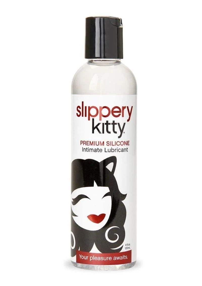 Slippery Kitty&reg; Silicone Lubricant

Experience uninterrupted pleasure with Slippery Kitty&reg; Silicone Lubricant, formulated by Dr. Sadie Allison using premium medical-grade silicone. This ultra-long-lasting lubricant provides a silky, waterproo