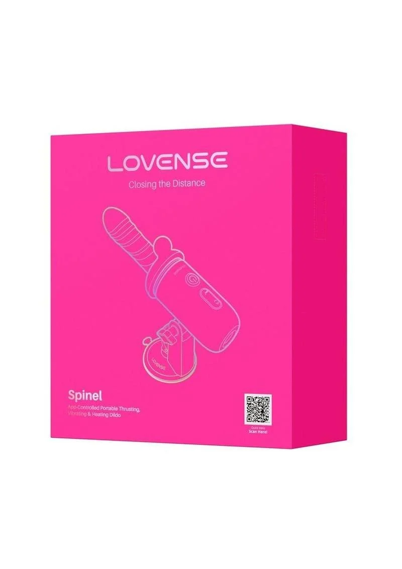 A Handheld Portable Thrusting Dildo

The Spinel is a high-performance, versatile sex machine designed for a variety of user preferences. It offers a range of attachments including both straight and curved dildos, a clitoral base, and detachable sucti