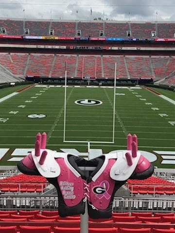 Bulldogs Battling Breast Cancer at the Georgia Bulldogs football stadium