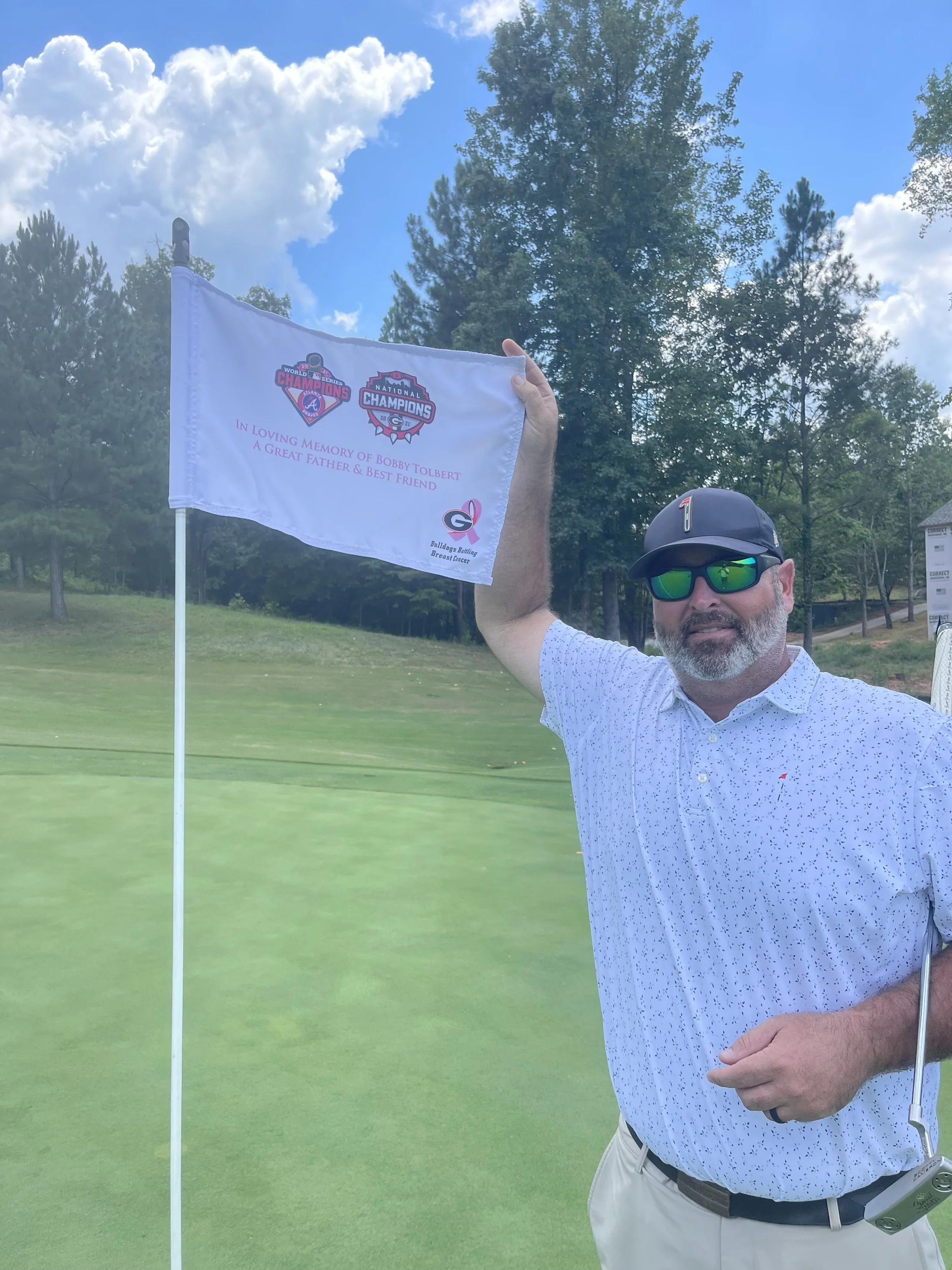  Clint Tolbert at the Bulldogs Battling Breast Cancer charity golf tournament 