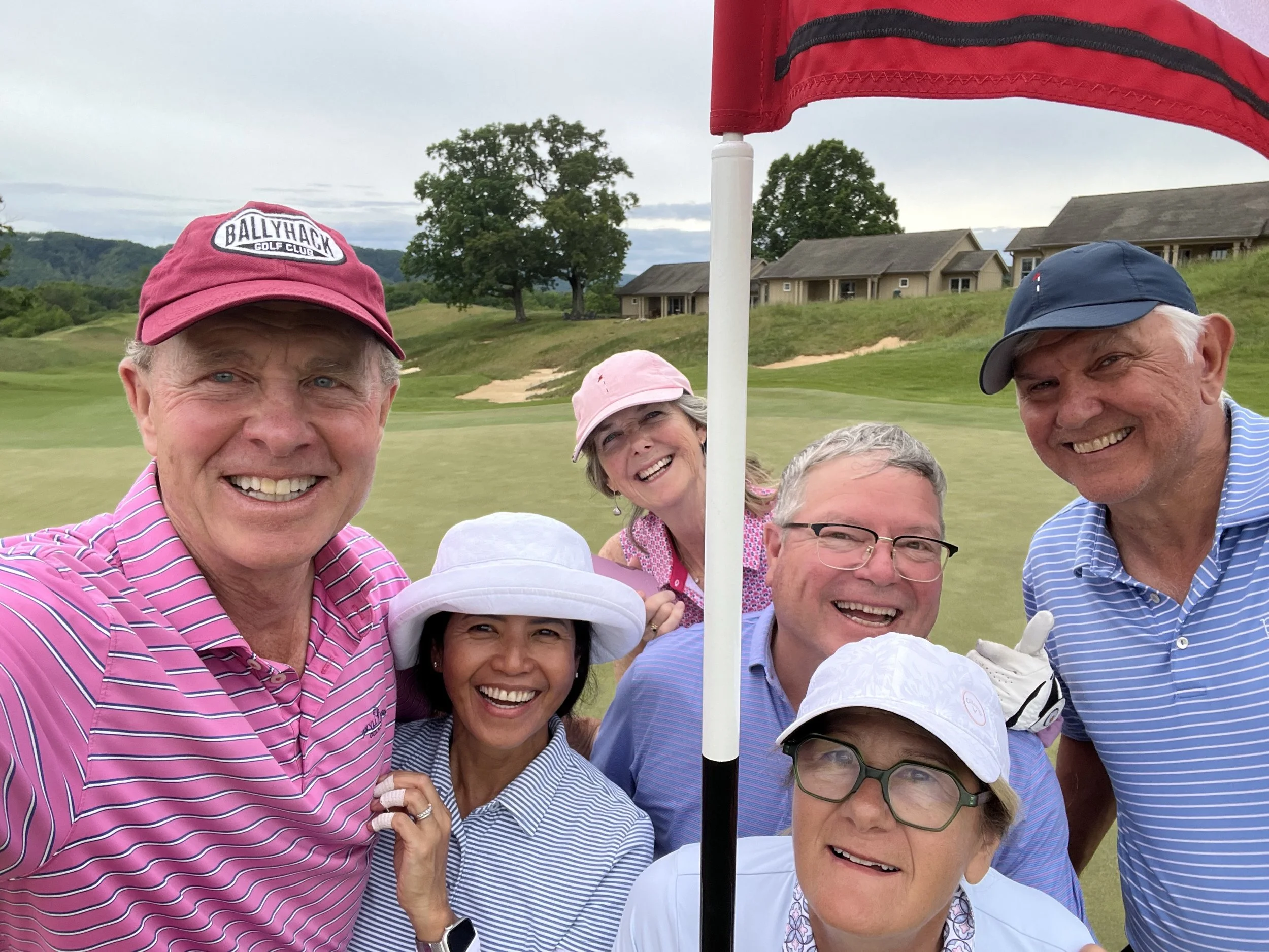 How the Flash of an Auction Paddle Turned into the Ultimate Golf Adventure  