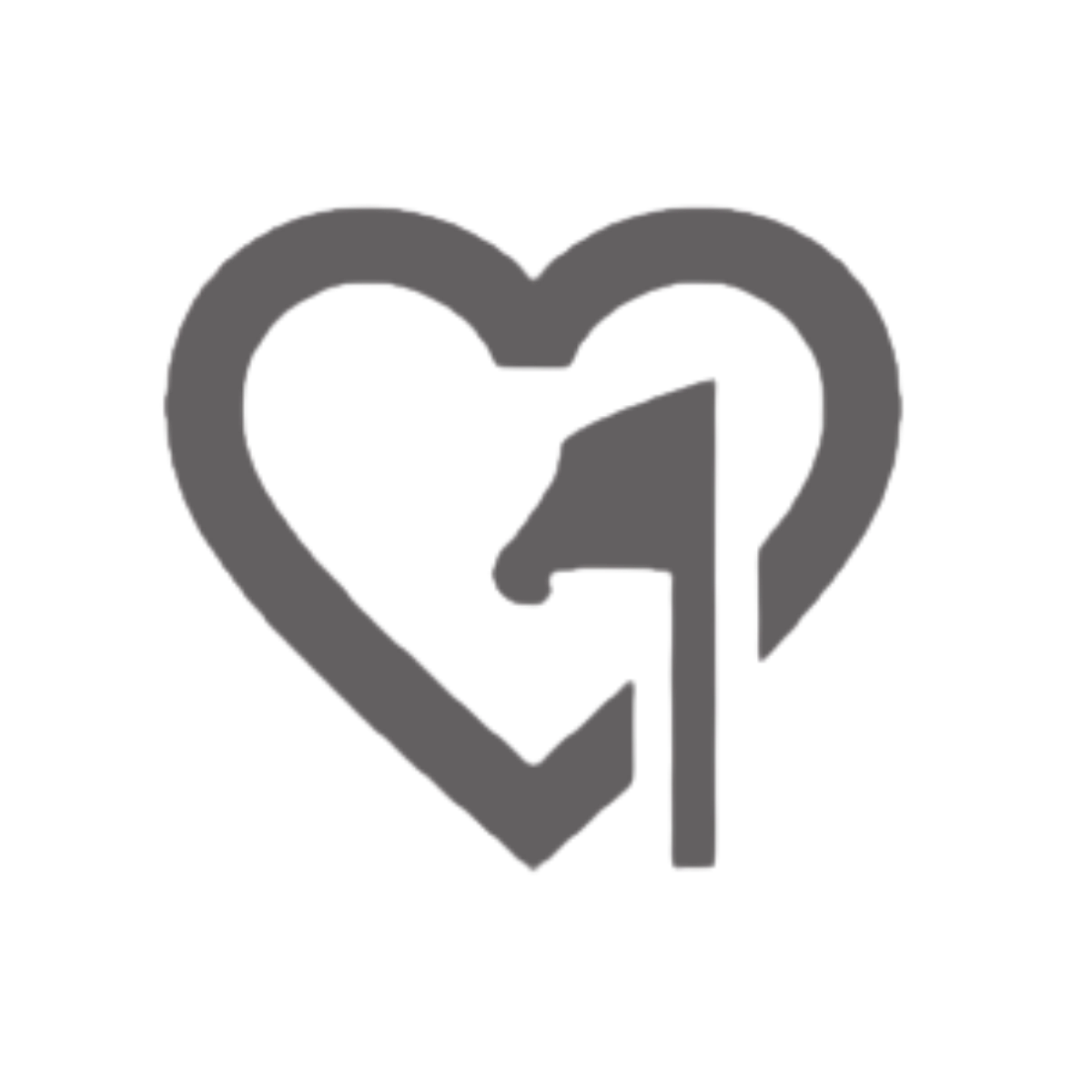 Heart with Dormie Network flag icon