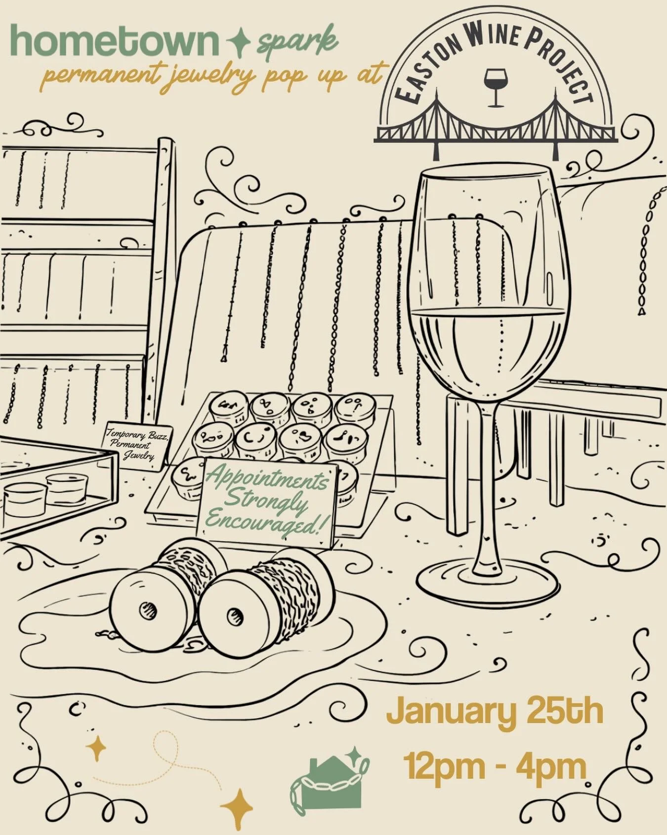 Our appointments are filling up quickly for our pop up @eastonwineproject ✨ Since we expect a strong showing for this event we ask that you schedule an appointment if you plan on attending, so we can be properly prepared to serve you 😘 Click the lin