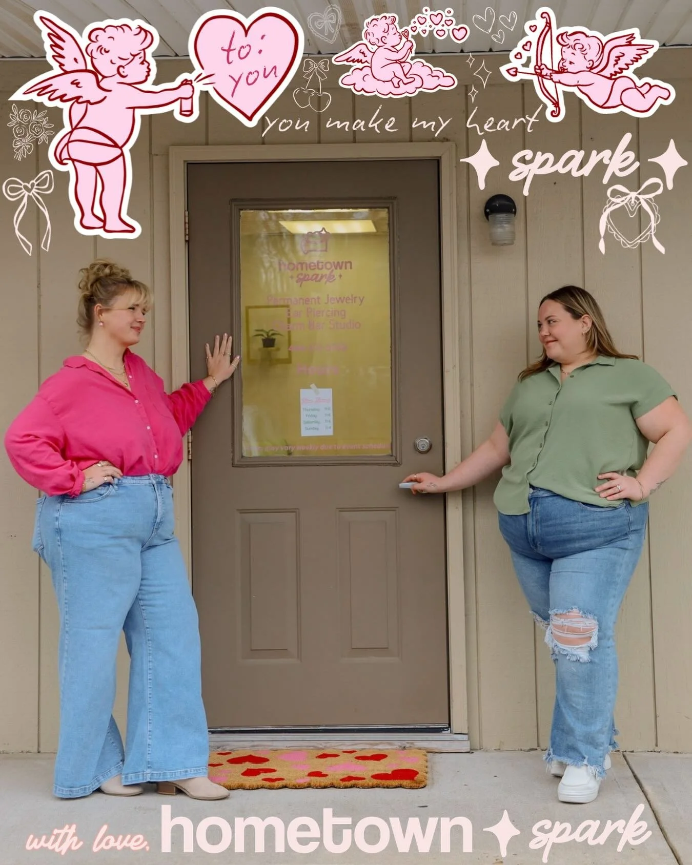 Roses are red, violets are blue, if they won&rsquo;t commit&hellip; we&rsquo;ll permanently link you 😉💘

Grab your valentine, your galentine, or yourself (the best date tbh) and come get linked or add a little sparkle with a fresh piercing today 🤍