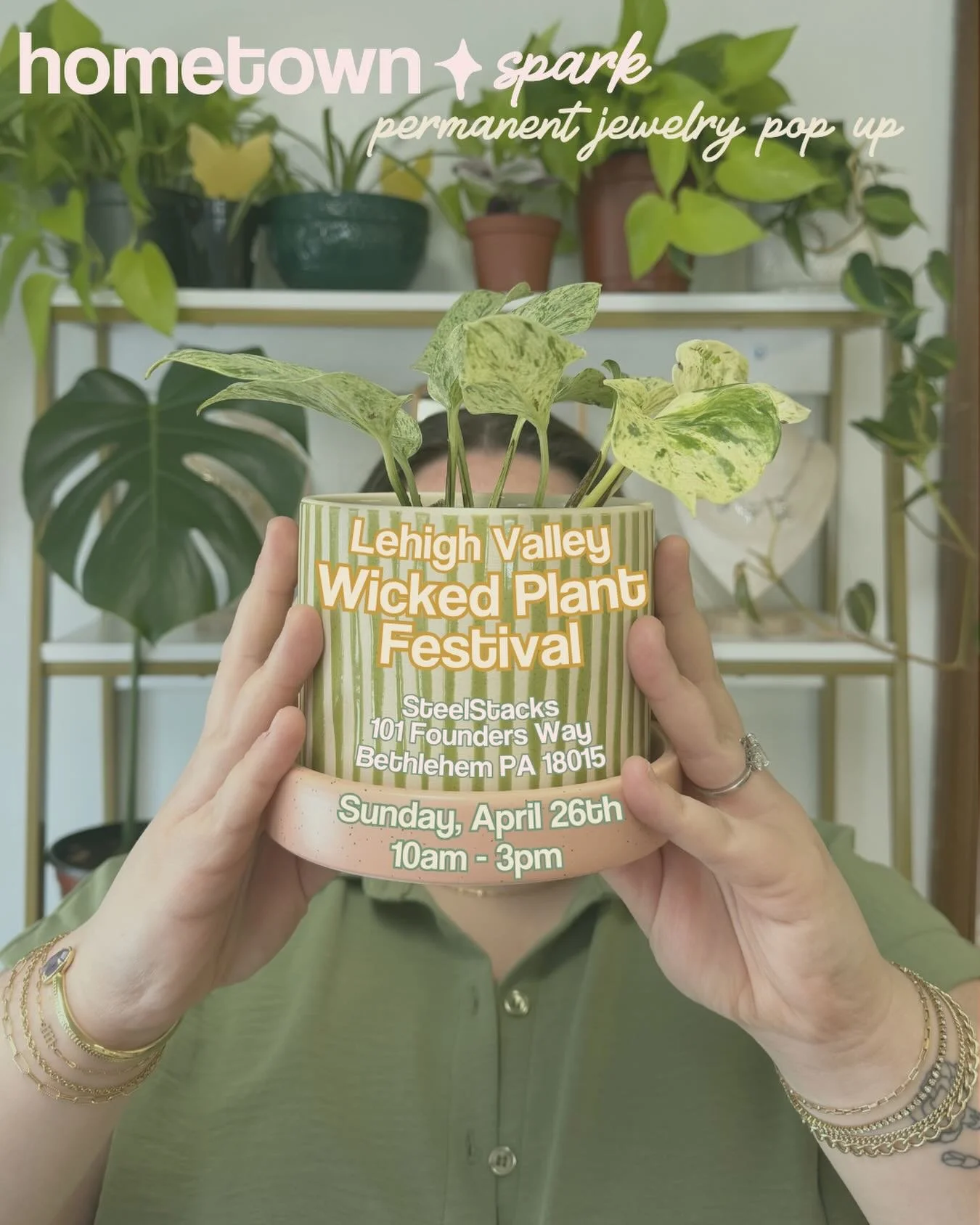 If you&rsquo;ve visited our studio you know jewelry is our thing but plants are a close second, so we&rsquo;re getting very stoked to bring the sparkly things to Wicked Plant Fest this month!

April 26 | @thewickedbotanist Wicked Plant Fest | 10:00 -