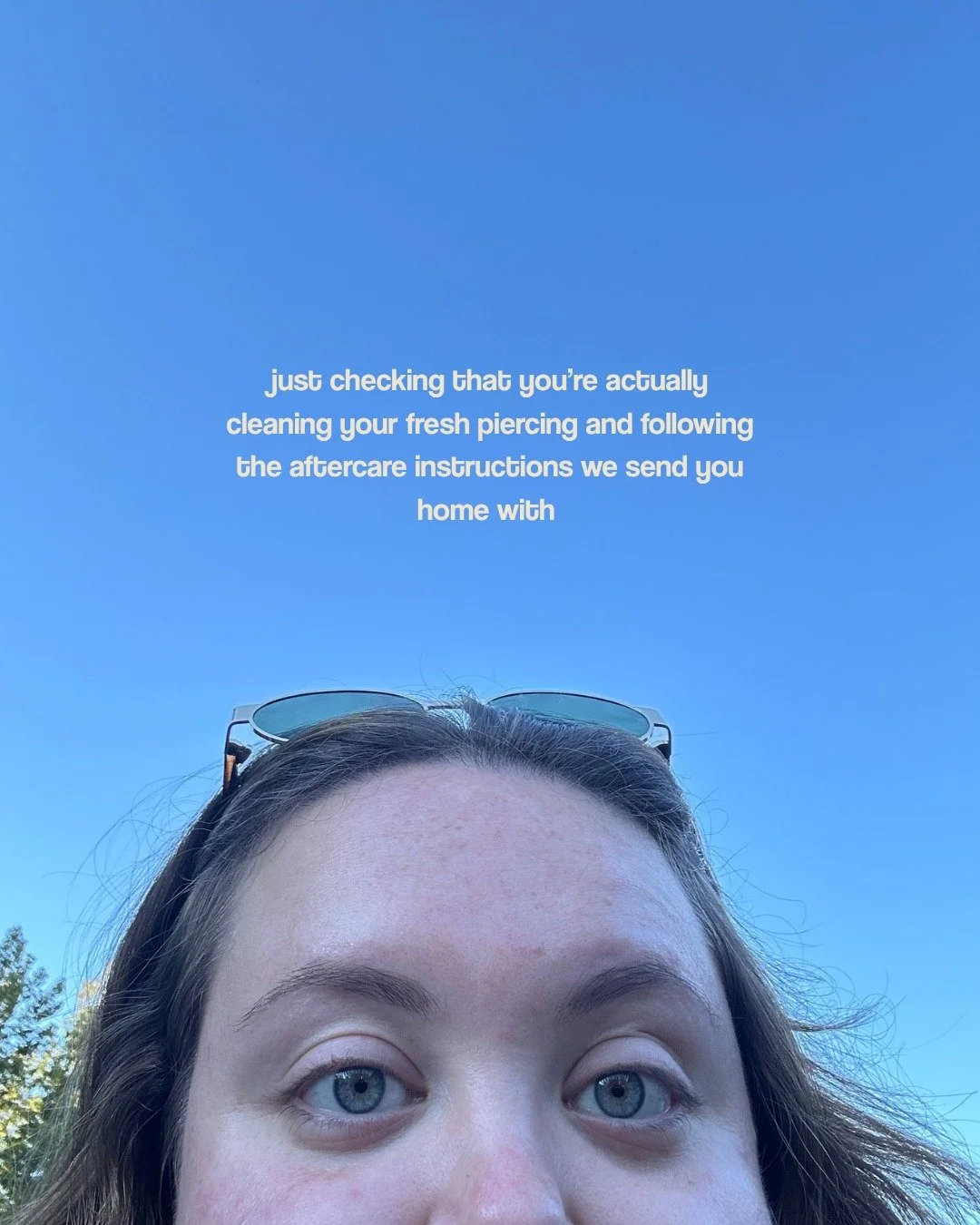 just the HTS team checking in on you and your new piercing 👀✨

a little reminder that your piercing aftercare instructions are your new bff 🤍 We set you up for success before you leave the studio, so make sure you&rsquo;re giving your new piercing 