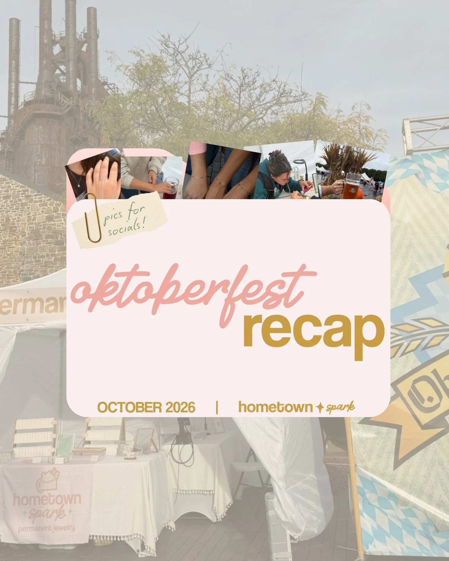 Just reminiscing on two of our favorite weekends of Fall spent sparking everyone at Steelstacks while we all enjoy the best beer, brats, pretzels, and the cutest wiener dogs you ever did see 🤩 Til next year, Oktoberfest 😘