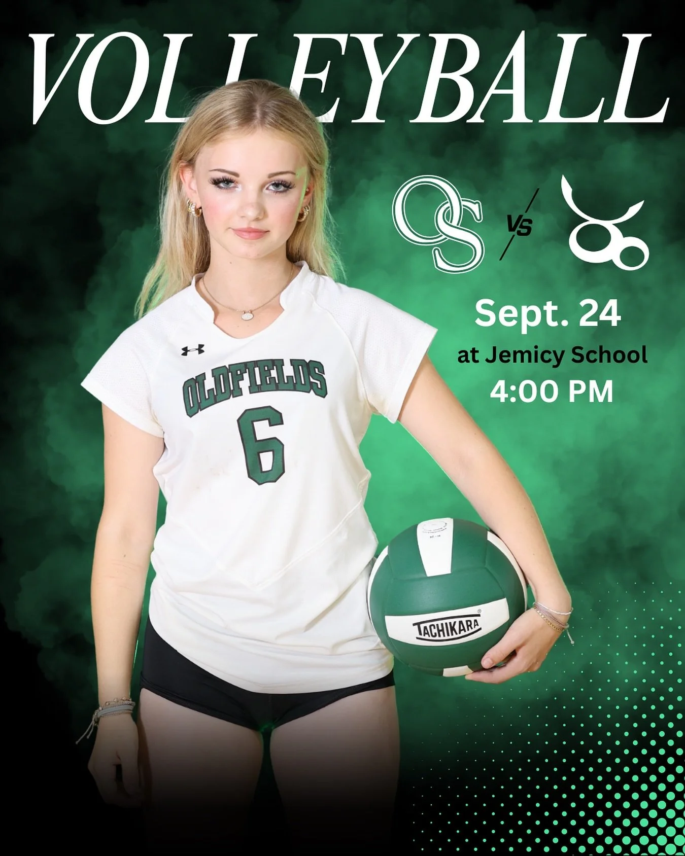 Volleyball has their last AWAY game tomorrow, Sept. 24 @ Jemicy School. 4:00 start. Come support! 🏐
