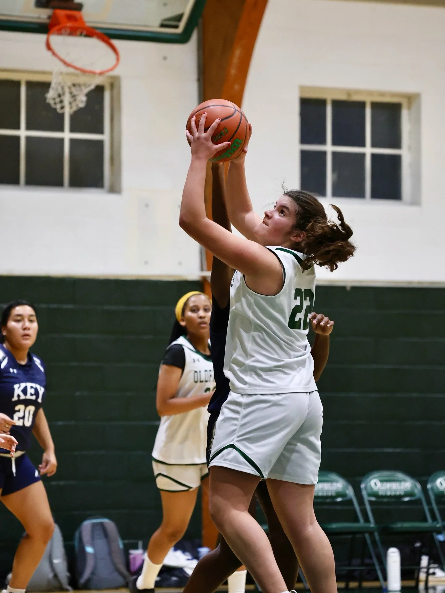 Basketball action against Key School tonight 🏀