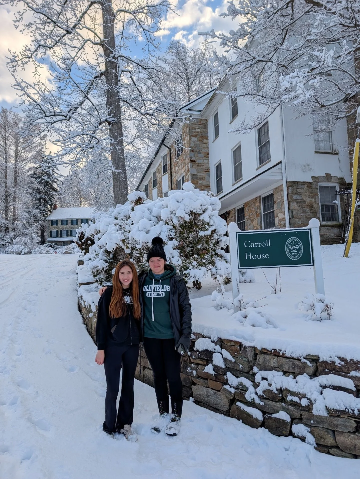 When you wake up to this&hellip;. It&rsquo;s going to be a fun day down Graduation Hill!! ❄️❄️❄️🛷❄️❄️❄️ (PS: Rita 🐶 has been successfully de-snowballed and is happily curled up in bed)
