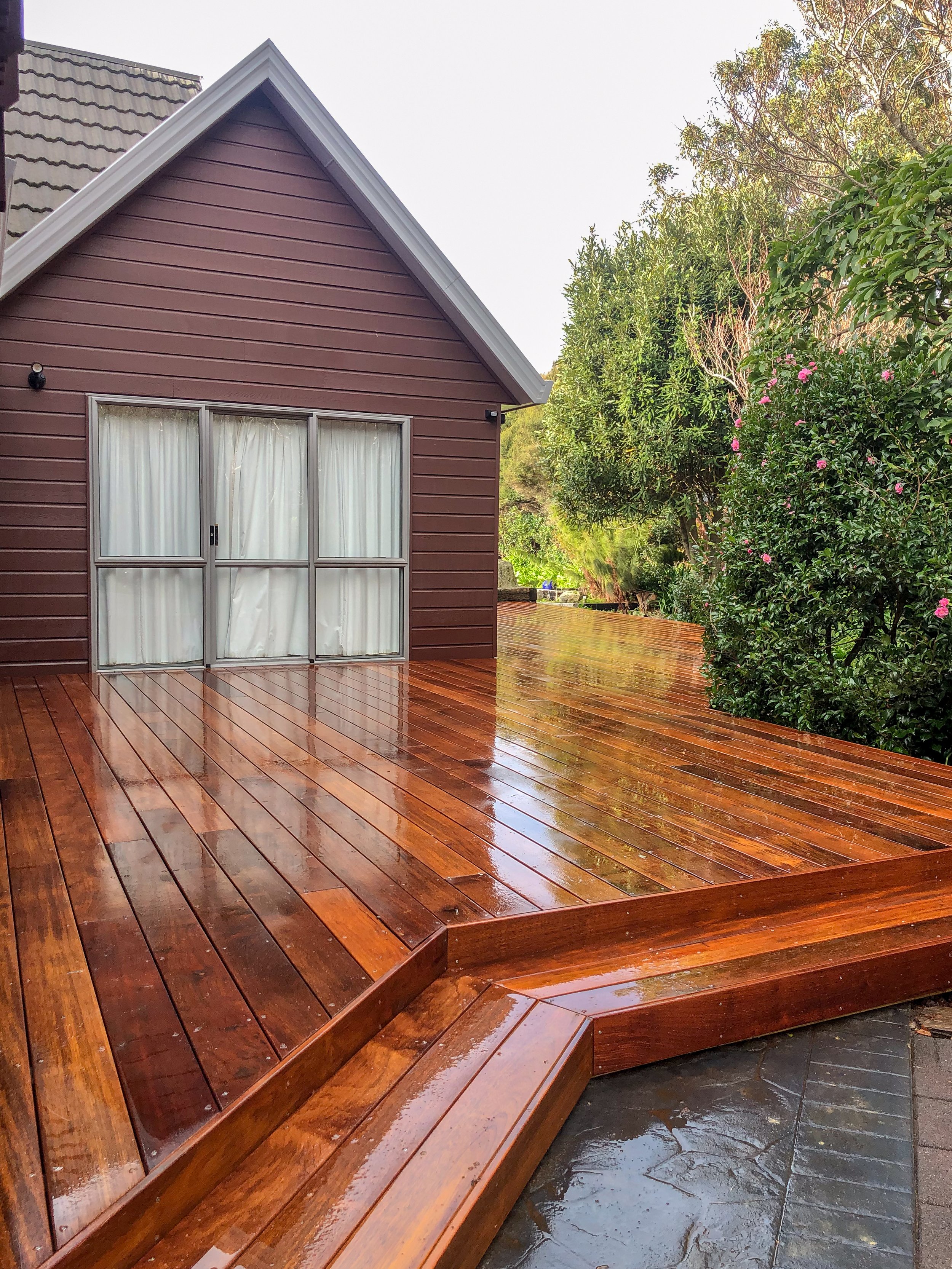 Kwila hardwood deck