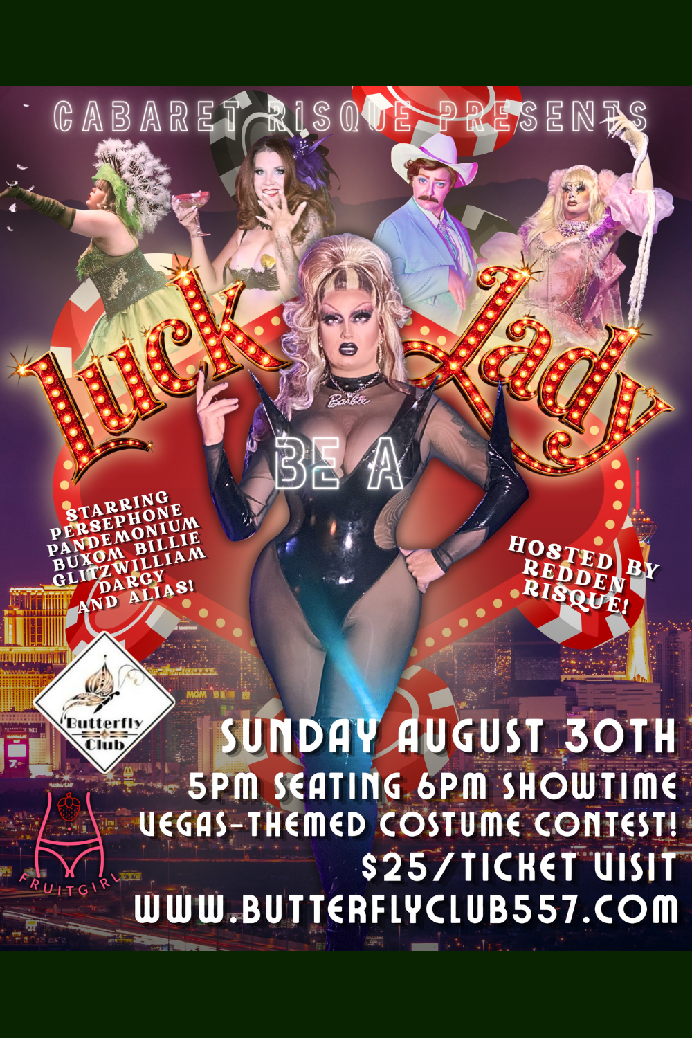 Butterfly Bliss Drag Show: Luck Be A Lady