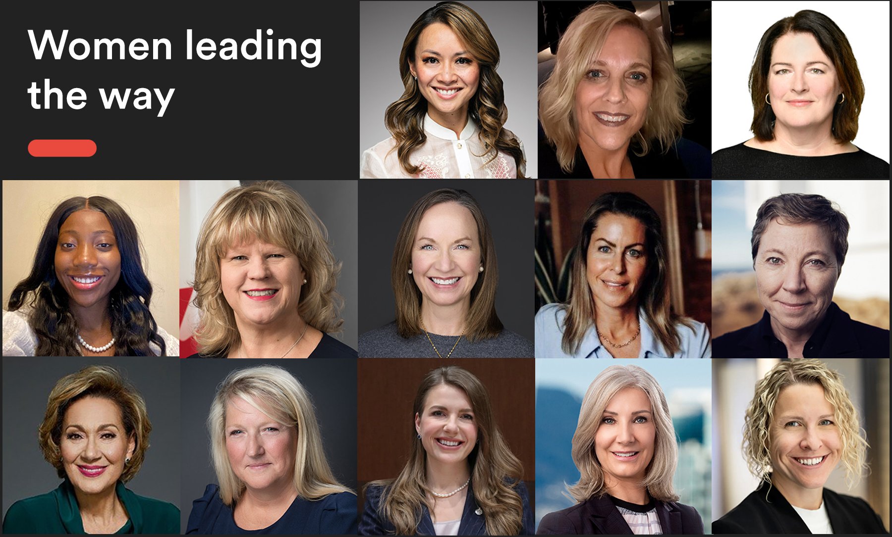 Powerhouse Canadian women leading the way at this time of uncertainty